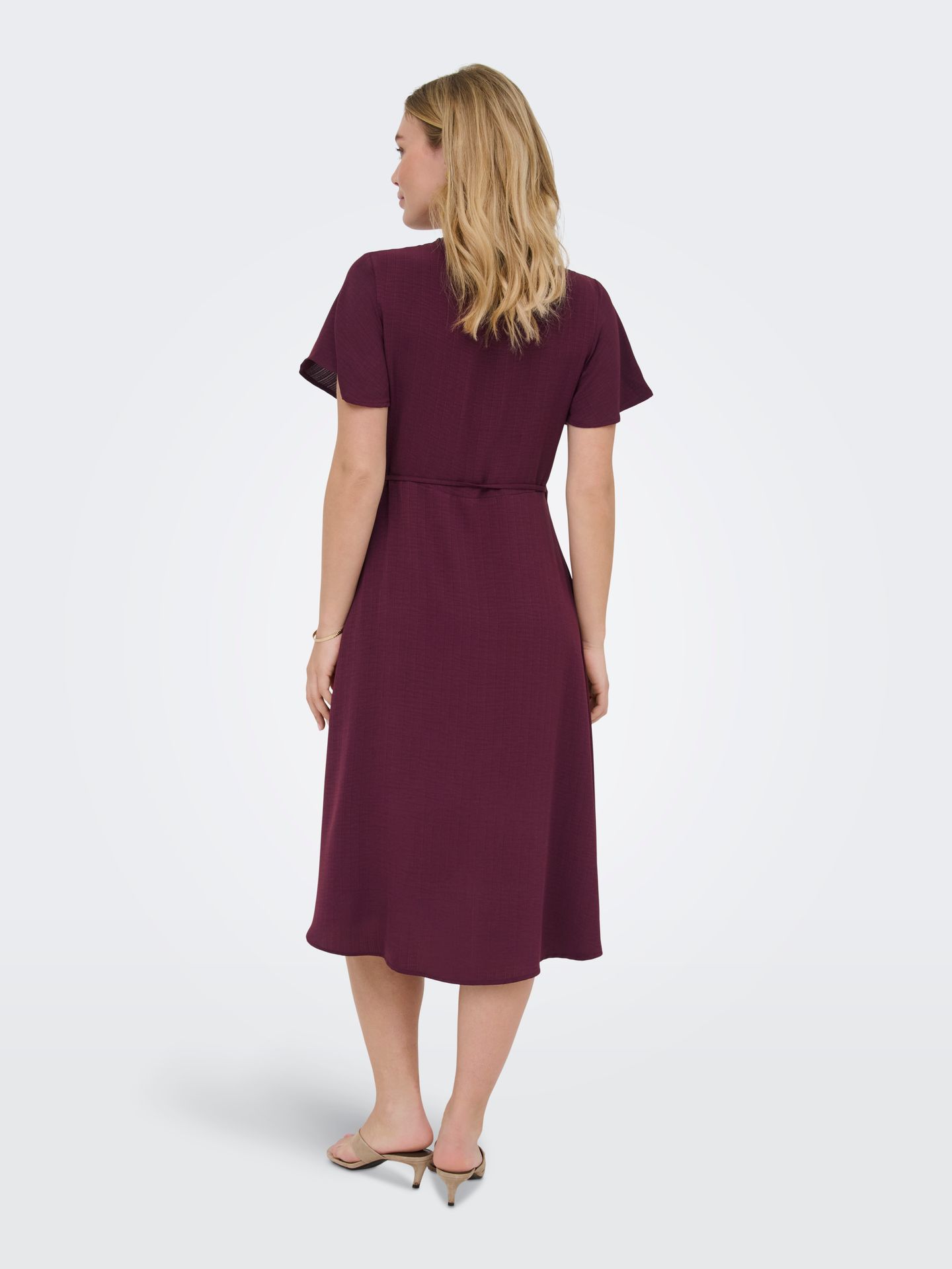 Only ONLCALI LIFE S/S WRAP DRESS WVN NOO Fig 2900166331032