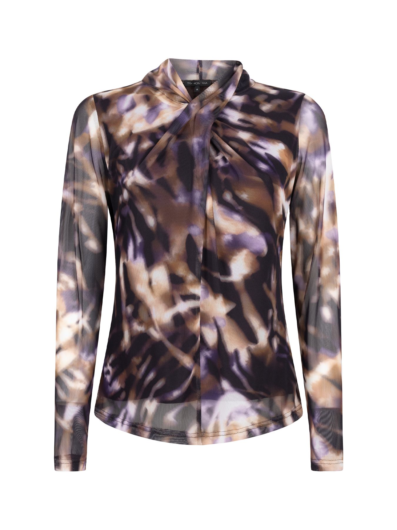 Tramontana Top Winter Eclipse Print Purples 099989 2900165524015