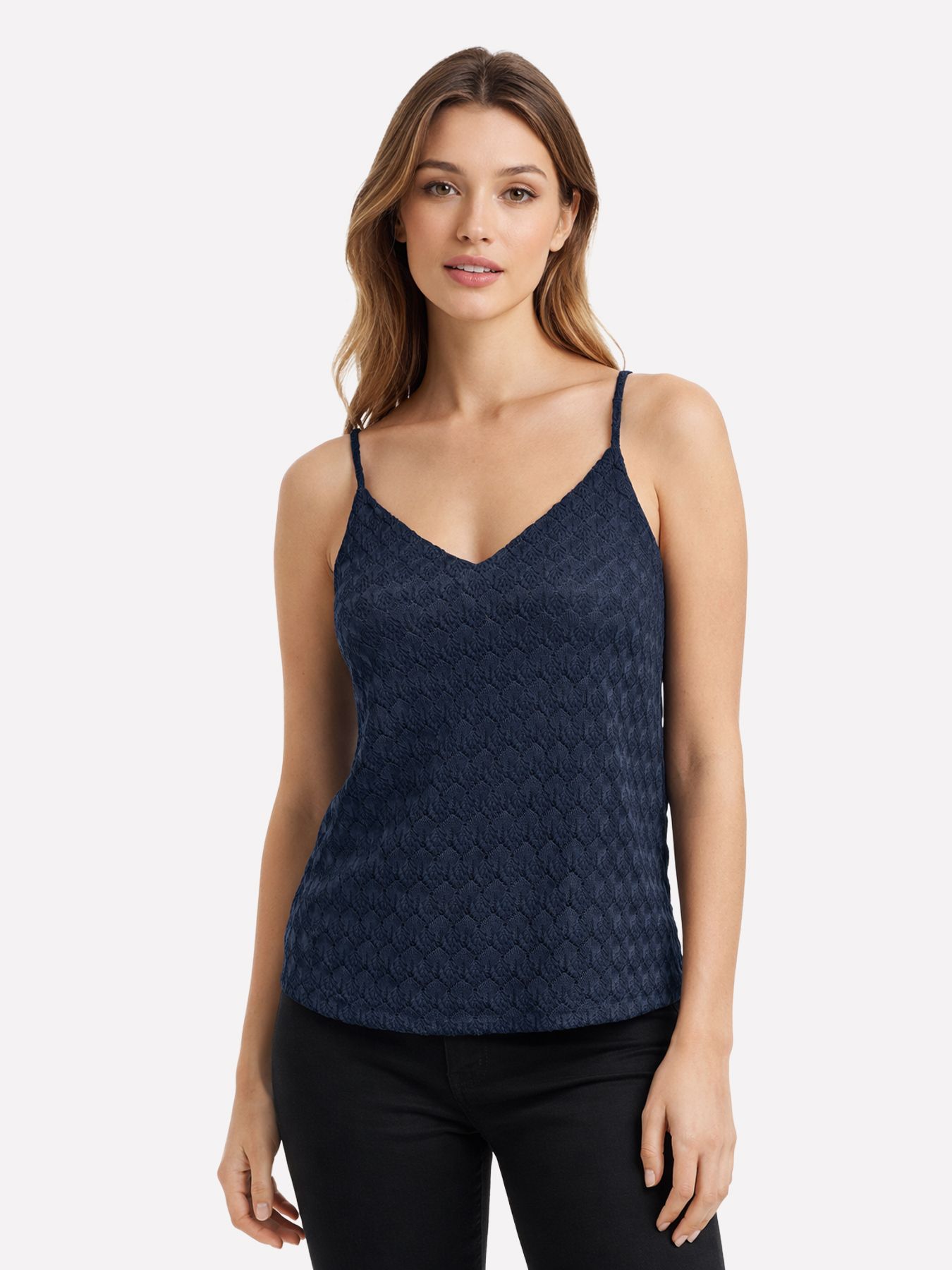 JDY JDYAVERY LIFE SINGLET JRS Black Iris 00117904-EKA26011400002856