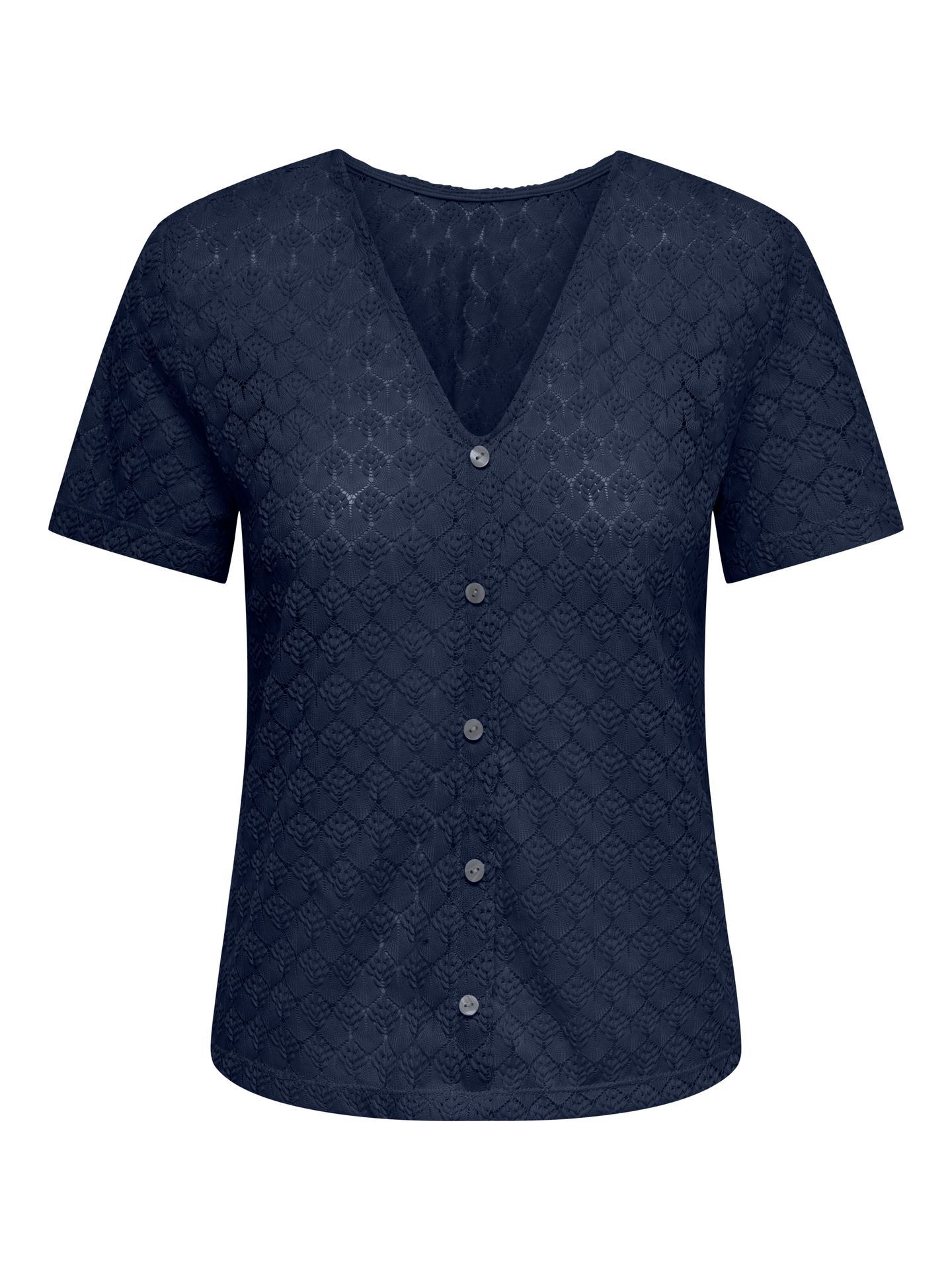 Only JDYAVERY LIFE S/S REVERSIBLE TOP JR Black Iris 00117905-EKA26011400002856