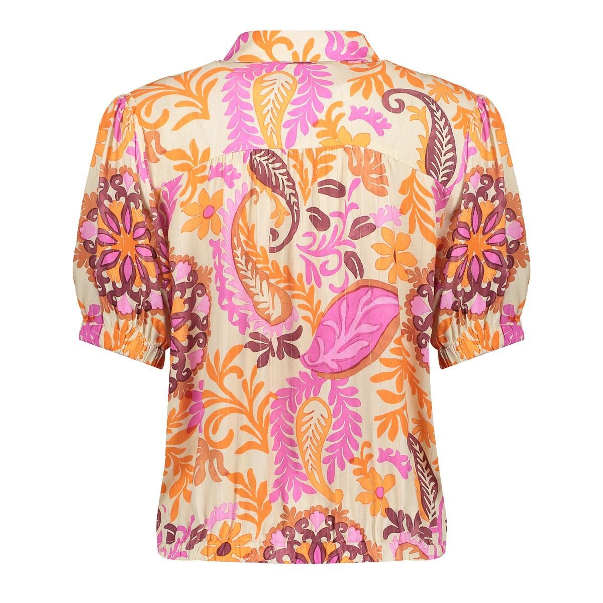 Geisha blouse 250 orange/pink/sand 2900165545065