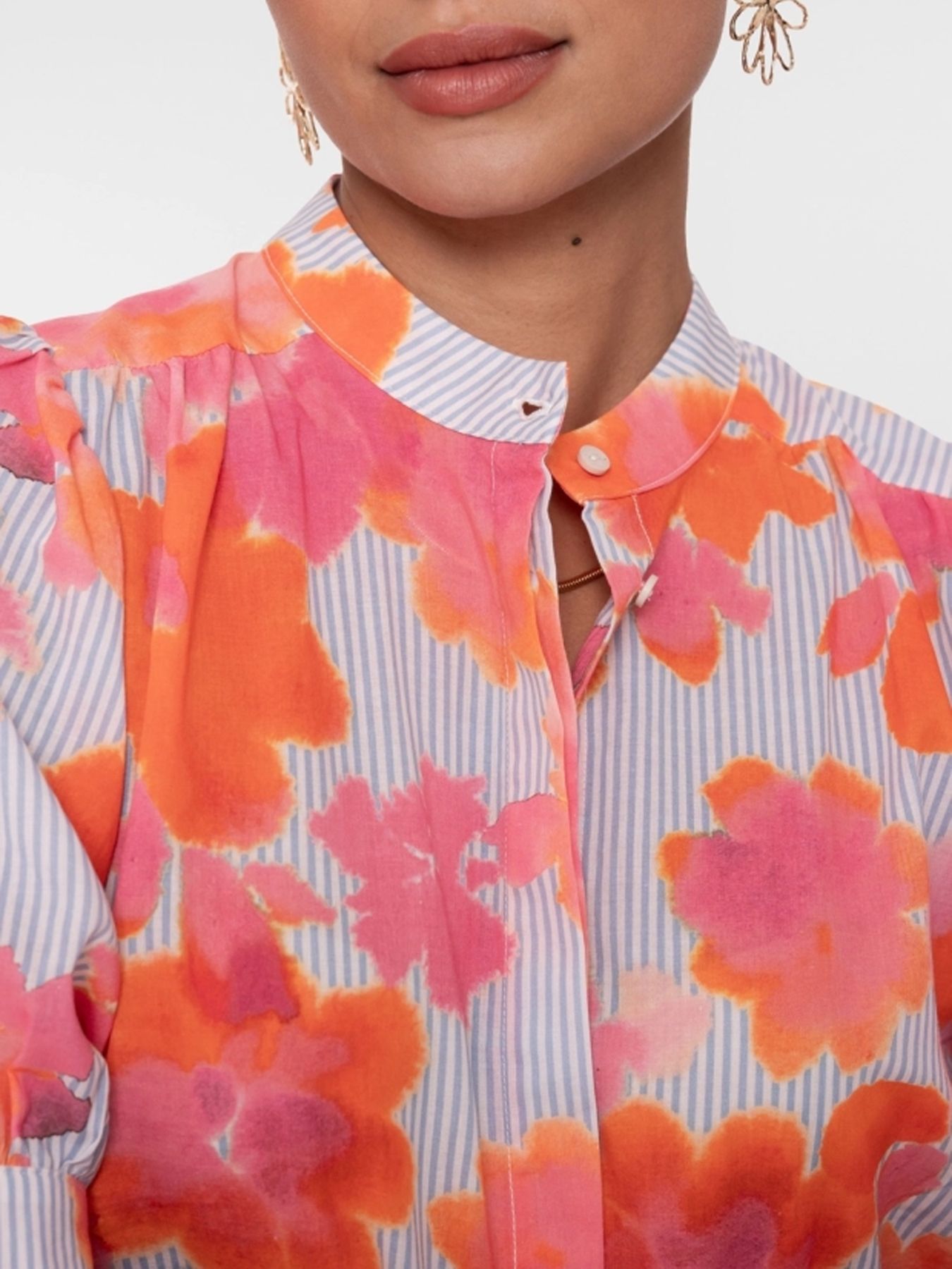 Geisha blouse 250 orange/pink 2900165547076