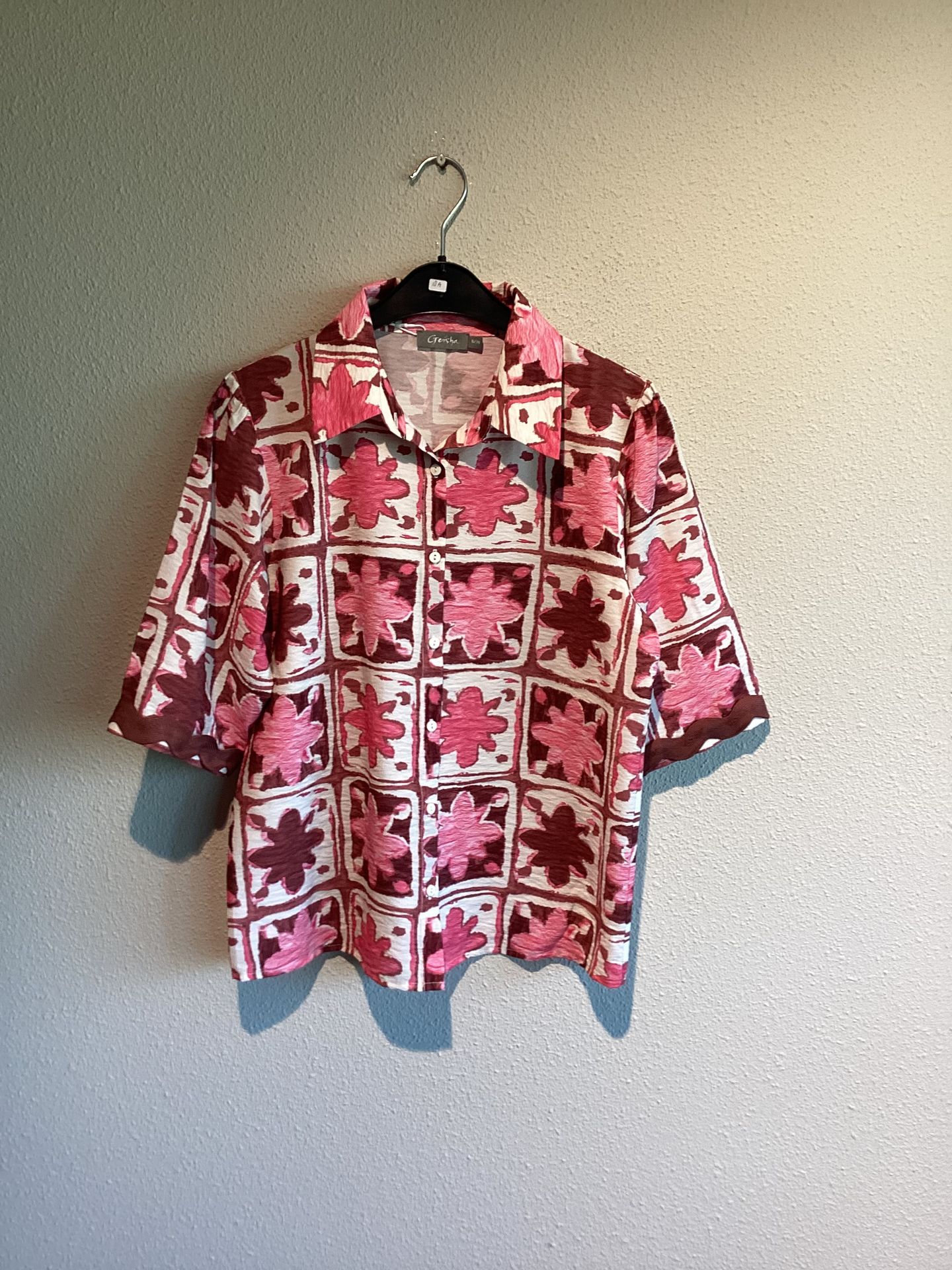 Geisha blouse 420 pink/merlot 00117925-EKA26013800000118