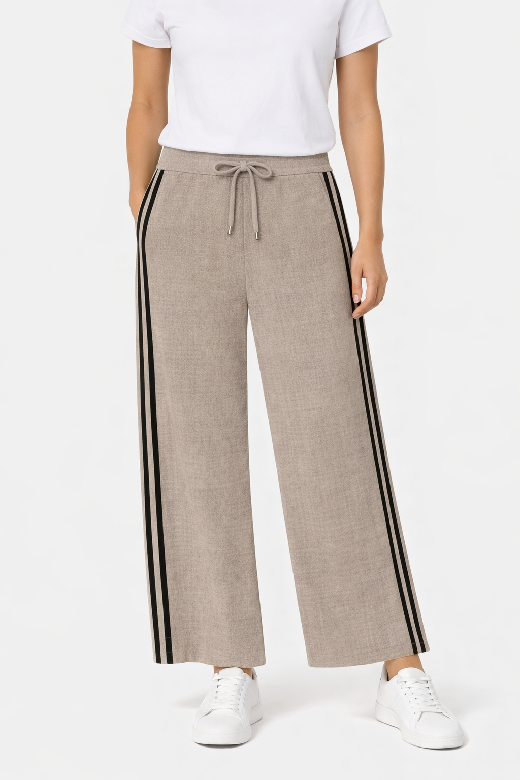 Elvira Trouser Izzy Sand Striped 00117929-414