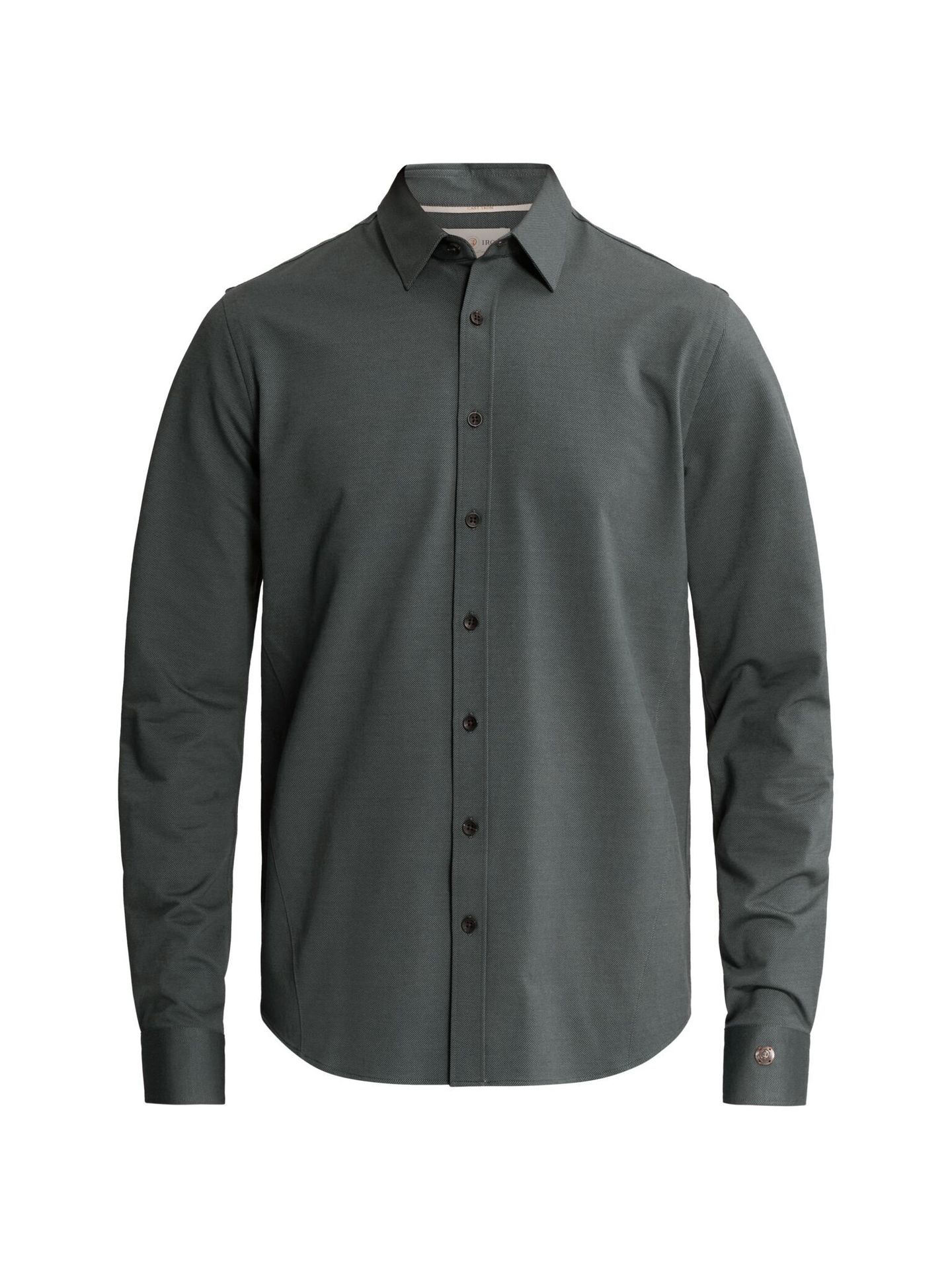 Cast Iron Long sleeve shirt Twill Jersey Dark Slate 00117930-9076