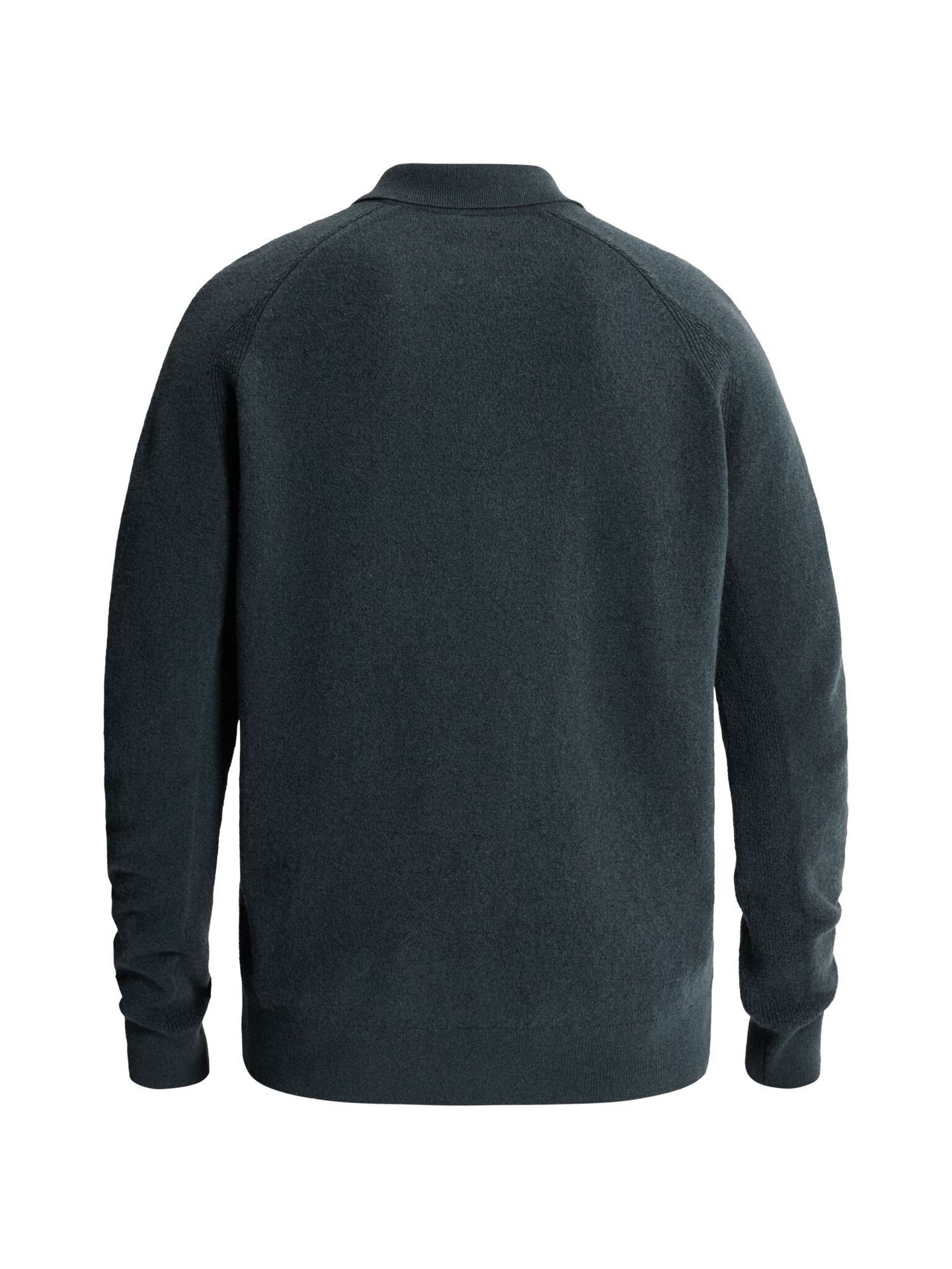 Cast Iron Long sleeve polo shirt regular fit Dark Slate 2900165569047