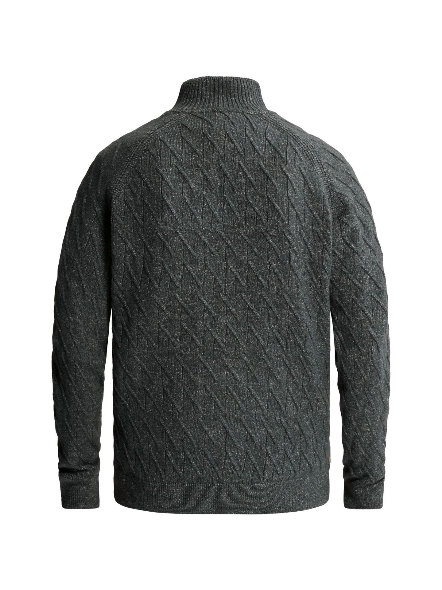 Cast Iron Half zip collar regular fit cotton Lunar Rock 2900165570036