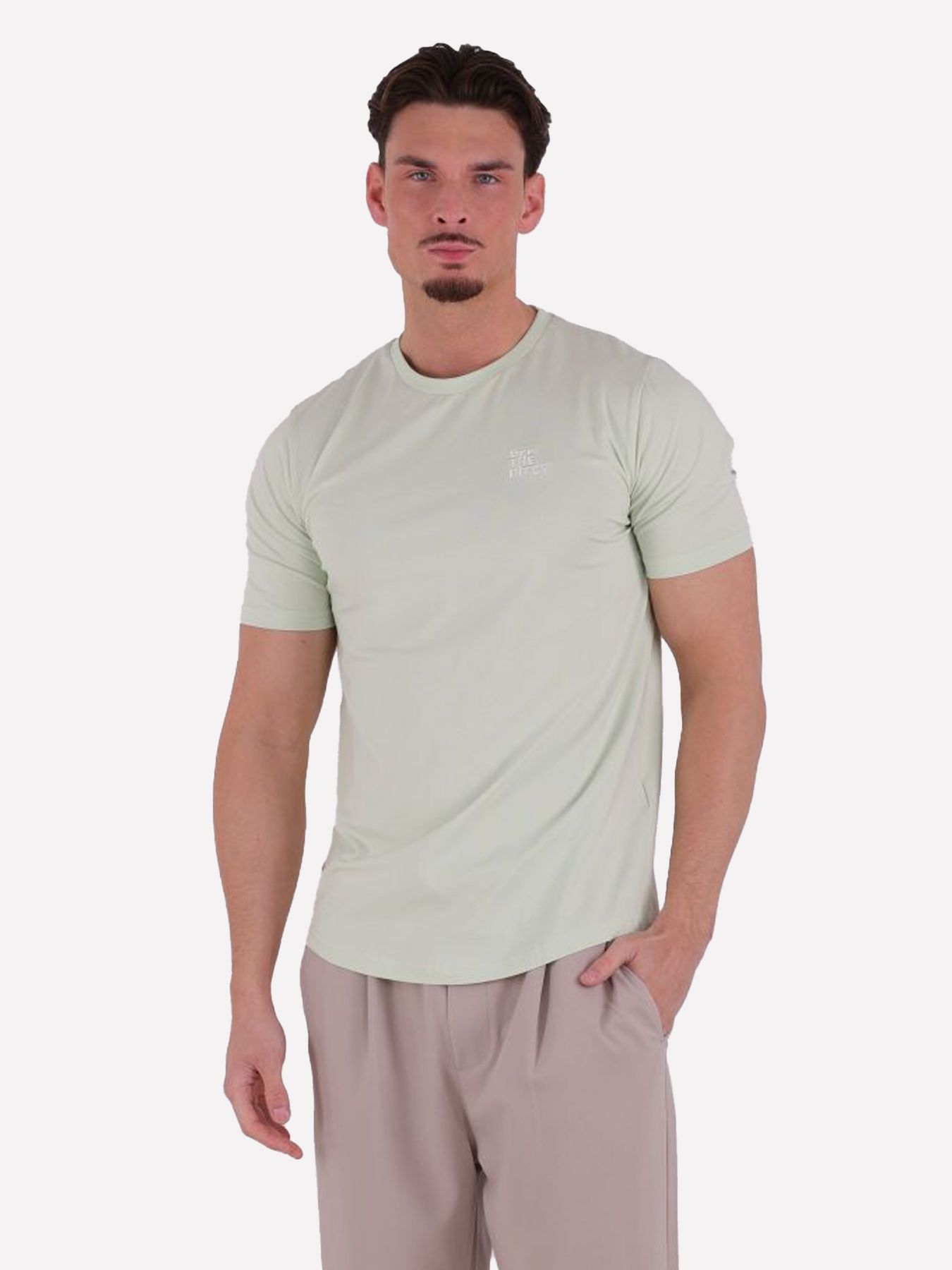 Off The Pitch Fullstop slim fit tee Pastel Green 00117941-510