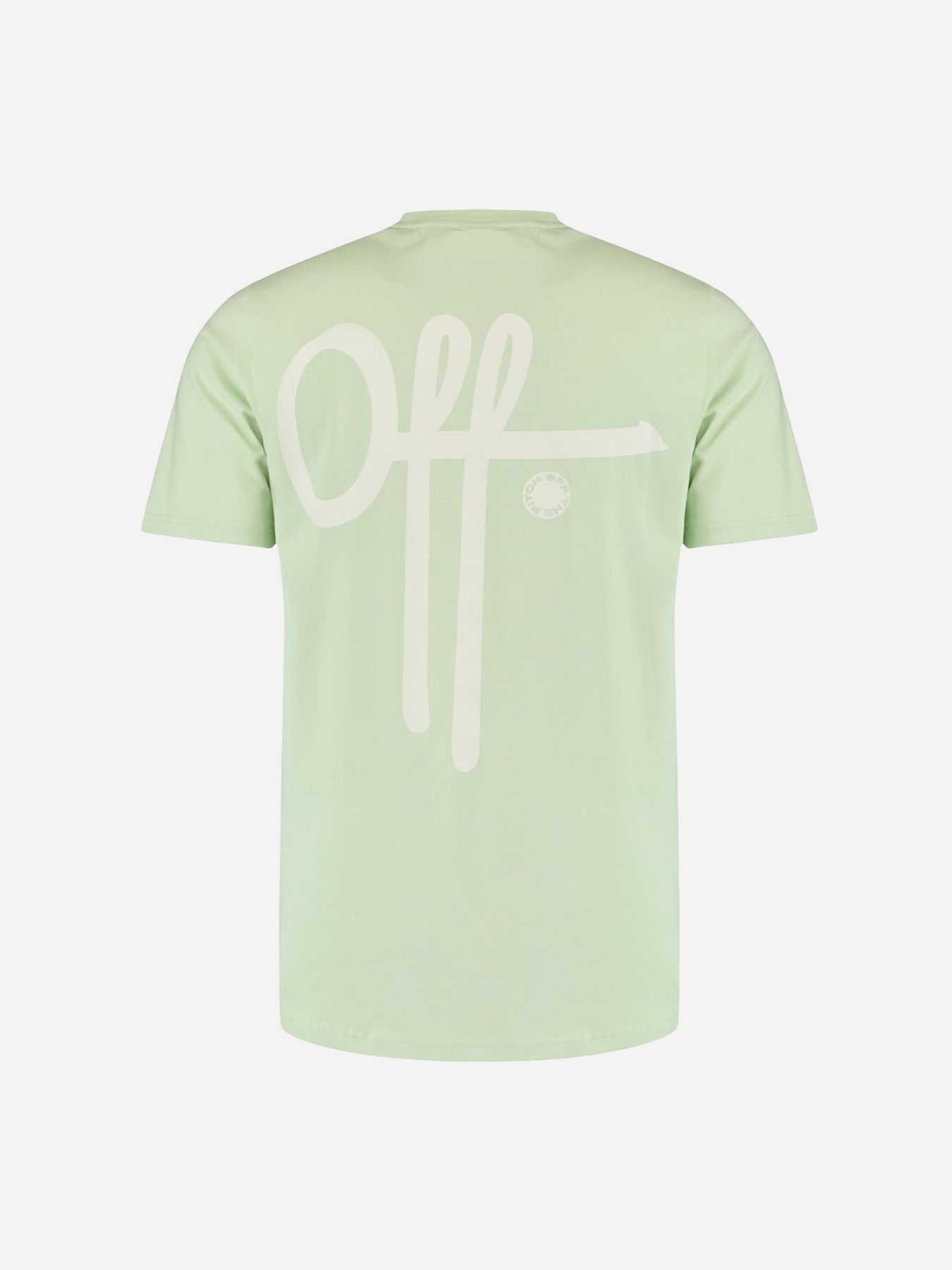 Off The Pitch Fullstop slim fit tee Pastel Green 2900165582077