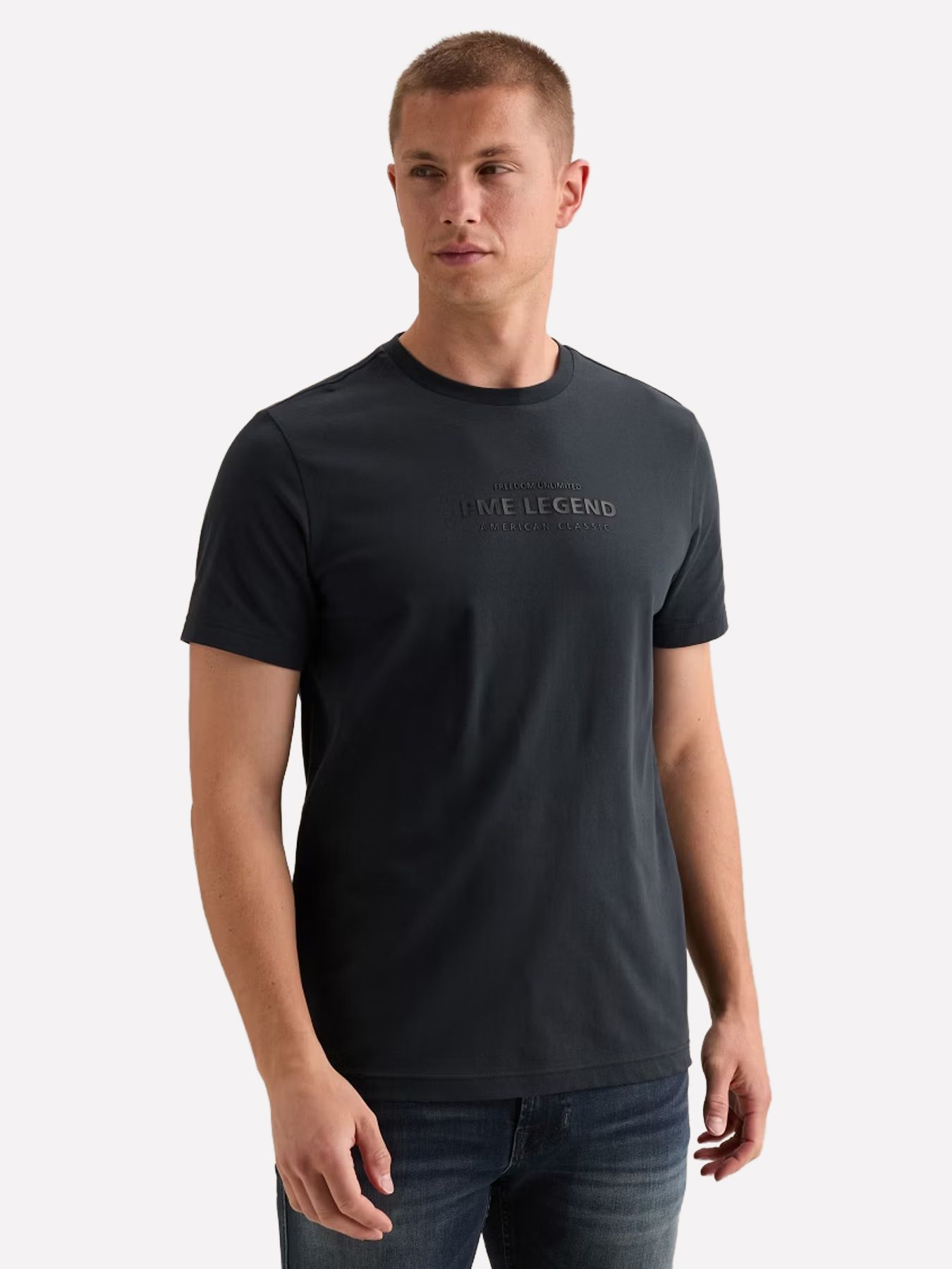 Pme Legend Short sleeve r-neck cotton elastan Salute 00117945-5281