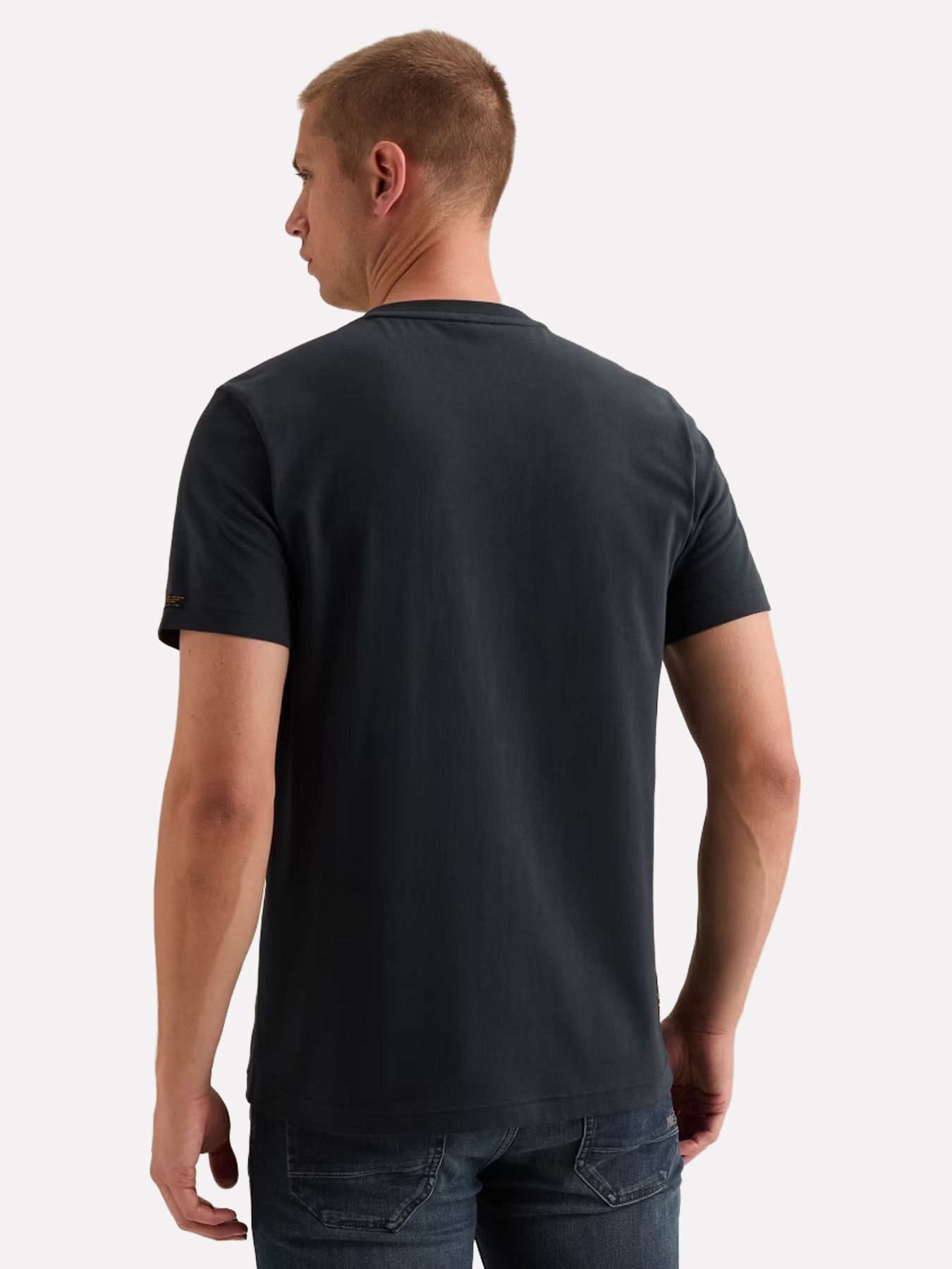 Pme Legend Short sleeve r-neck cotton elastan Salute 2900165595046