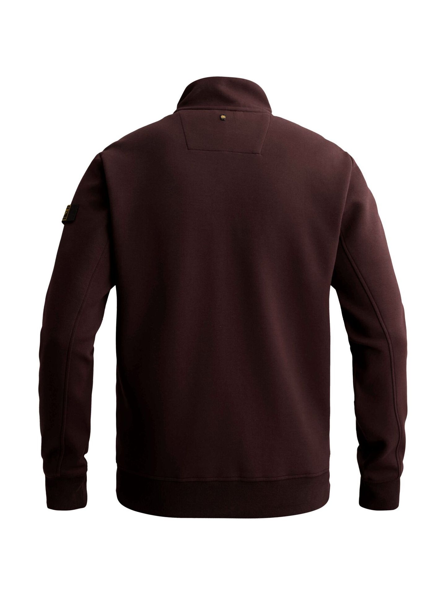 Pme Legend Zip jacket interlock sweat Dark Aubergine 2900165596050