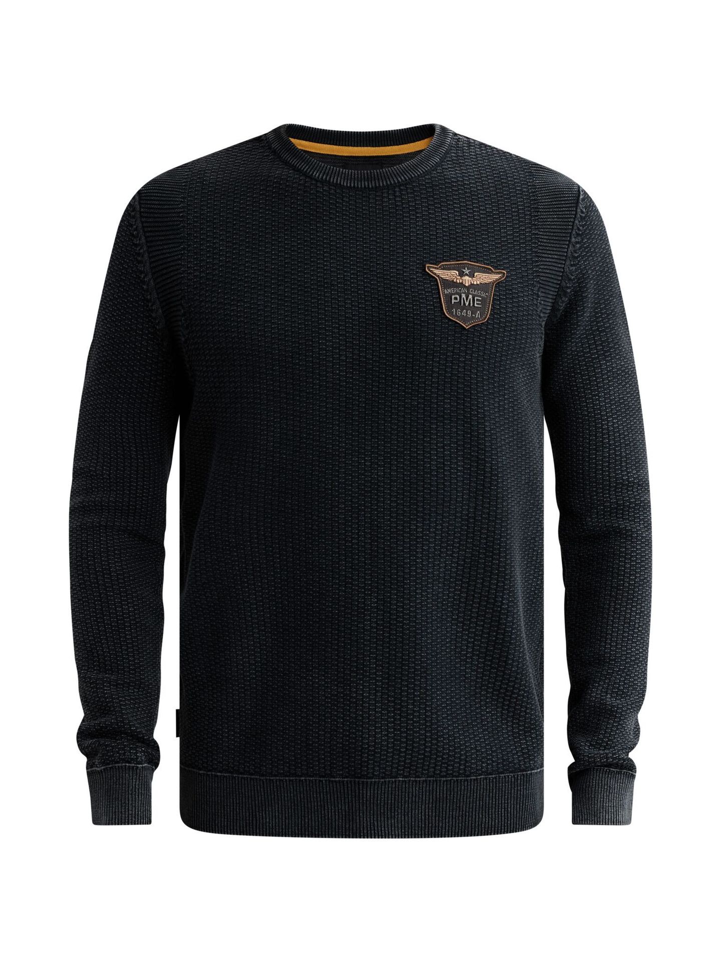 Pme Legend R-neck cotton garment dye stone wa Salute 00117949-5281
