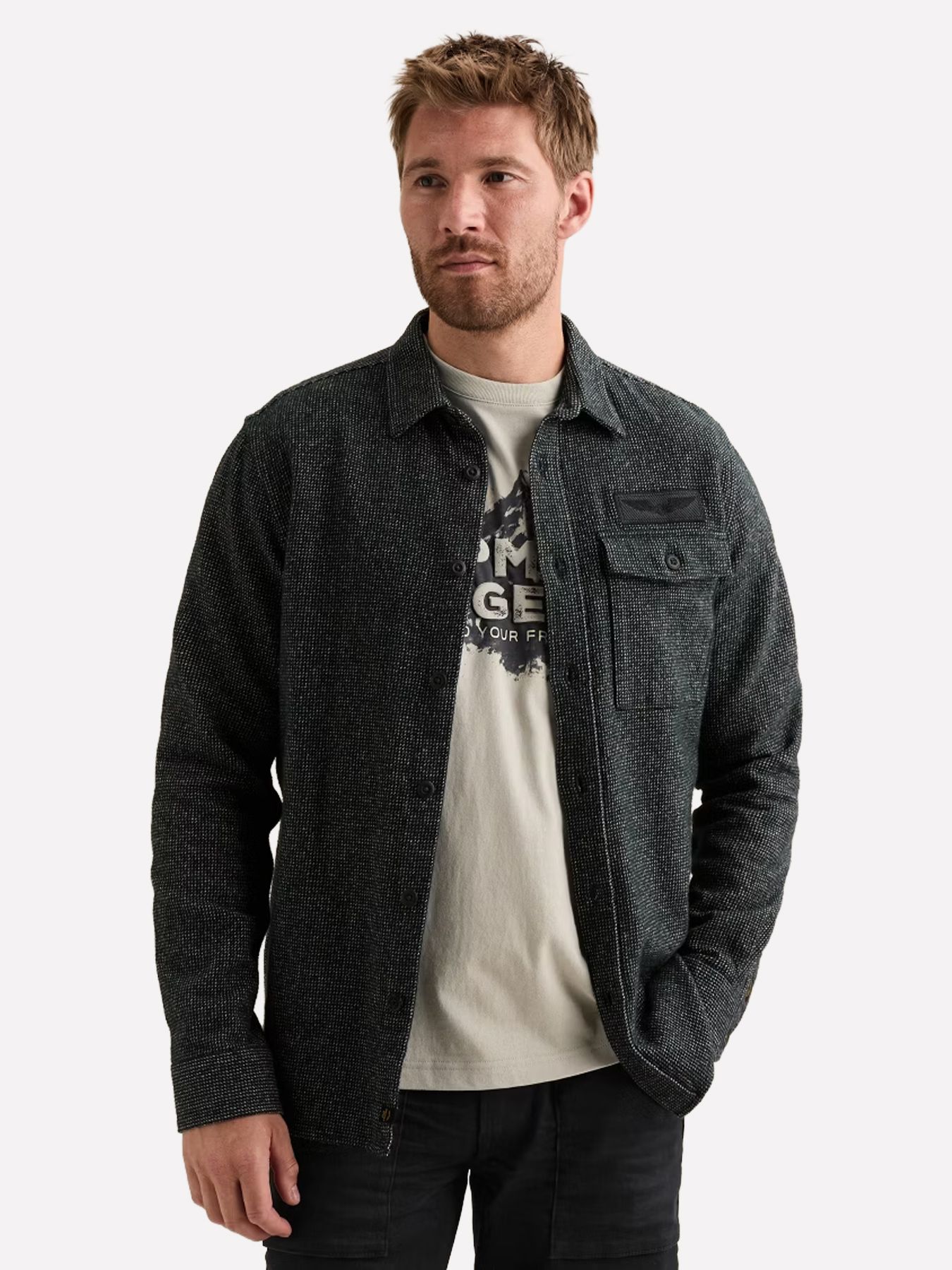 Pme Legend Long sleeve shirt brushed flanel Salute 00117950-5281