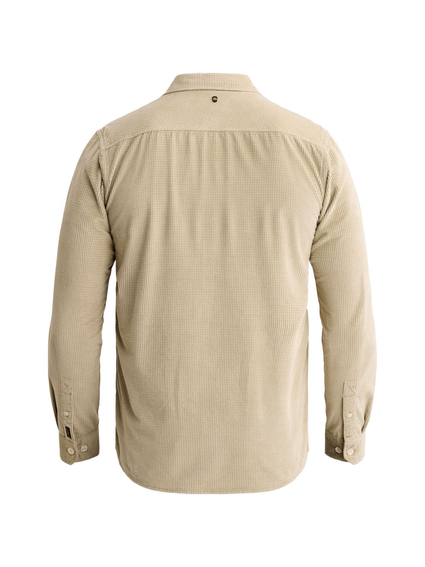 Pme Legend Long sleeve shirt Dobby Corduroy Abbey Stone 2900165604052