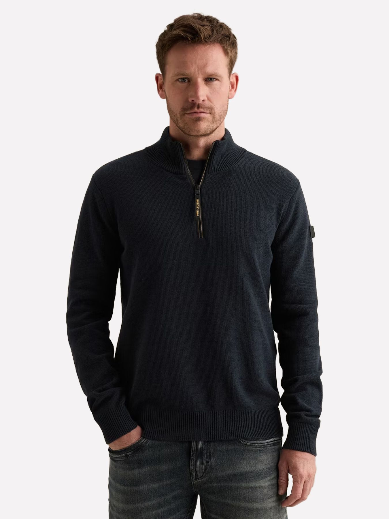 Pme Legend Half zip collar chenille yarn Salute 00117952-5281