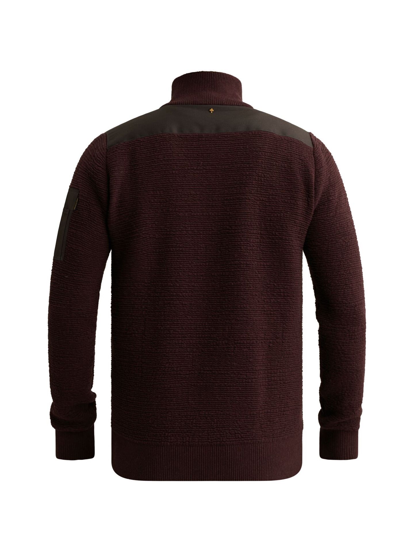Pme Legend Half zip collar texture yarn Dark Aubergine 2900165608043