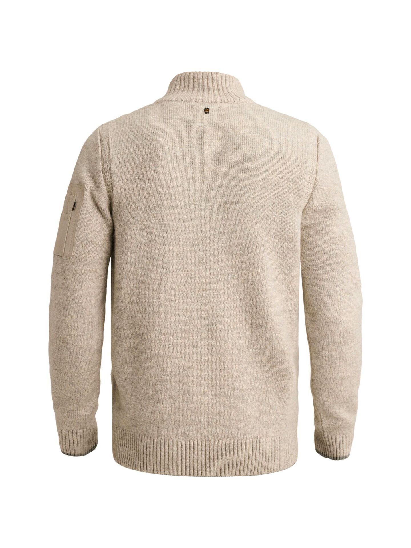 Pme Legend Half zip collar soft blend Bone White 2900165621035