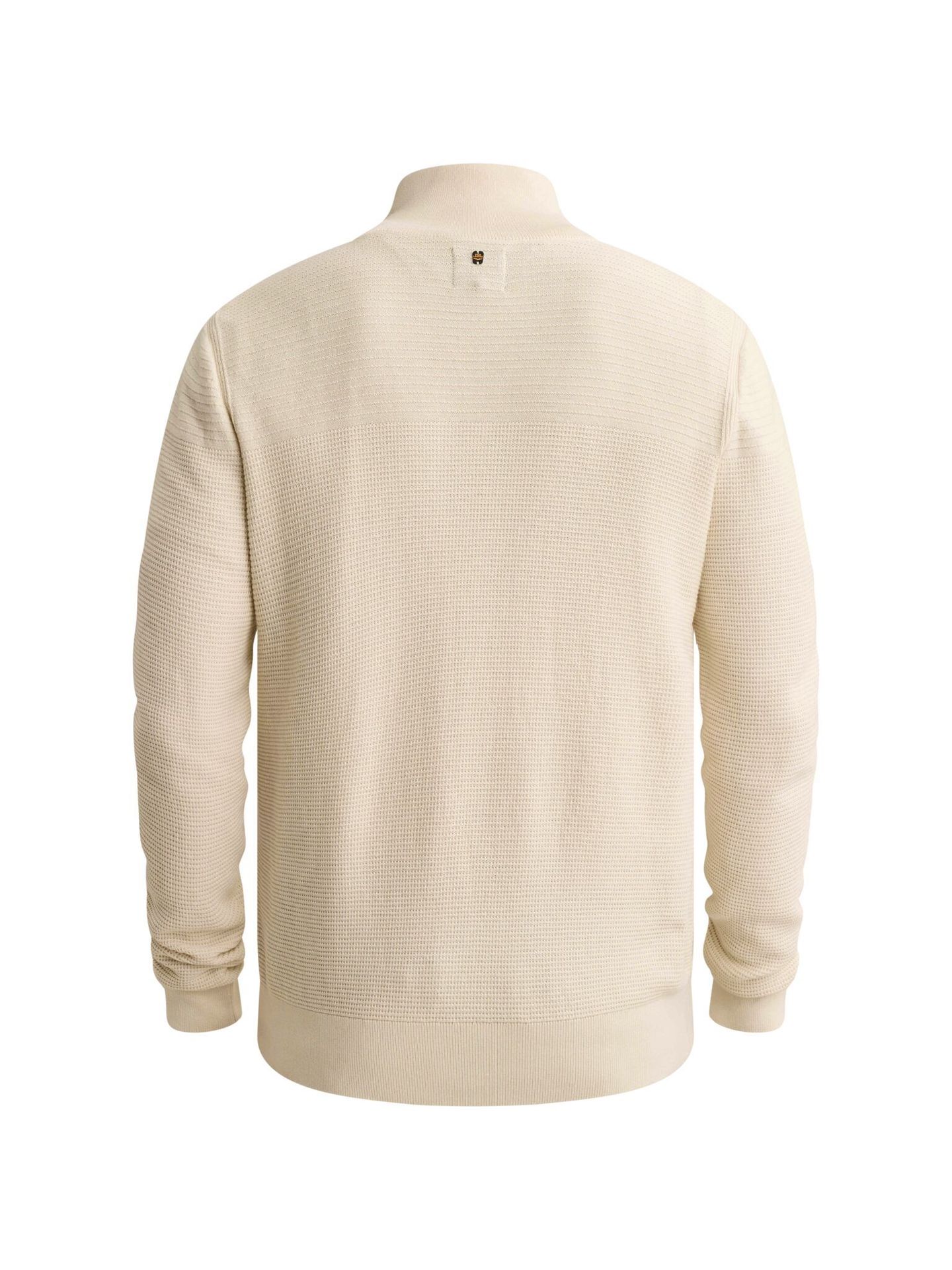 Pme Legend Half zip collar cotton mouline (or Bone White 2900165631010