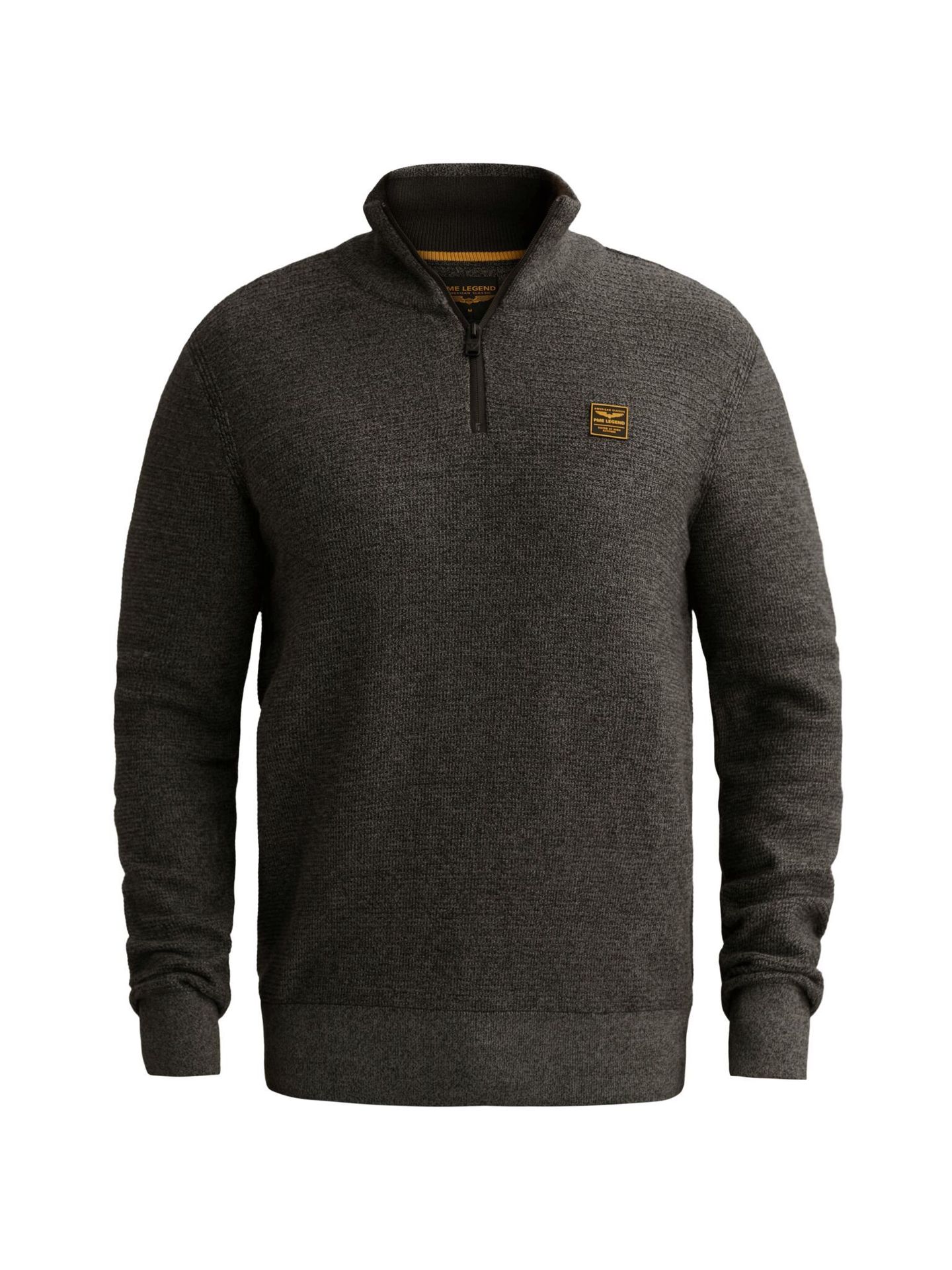 Pme Legend Half zip collar cotton mouline (or Jet Black 00117969-9067
