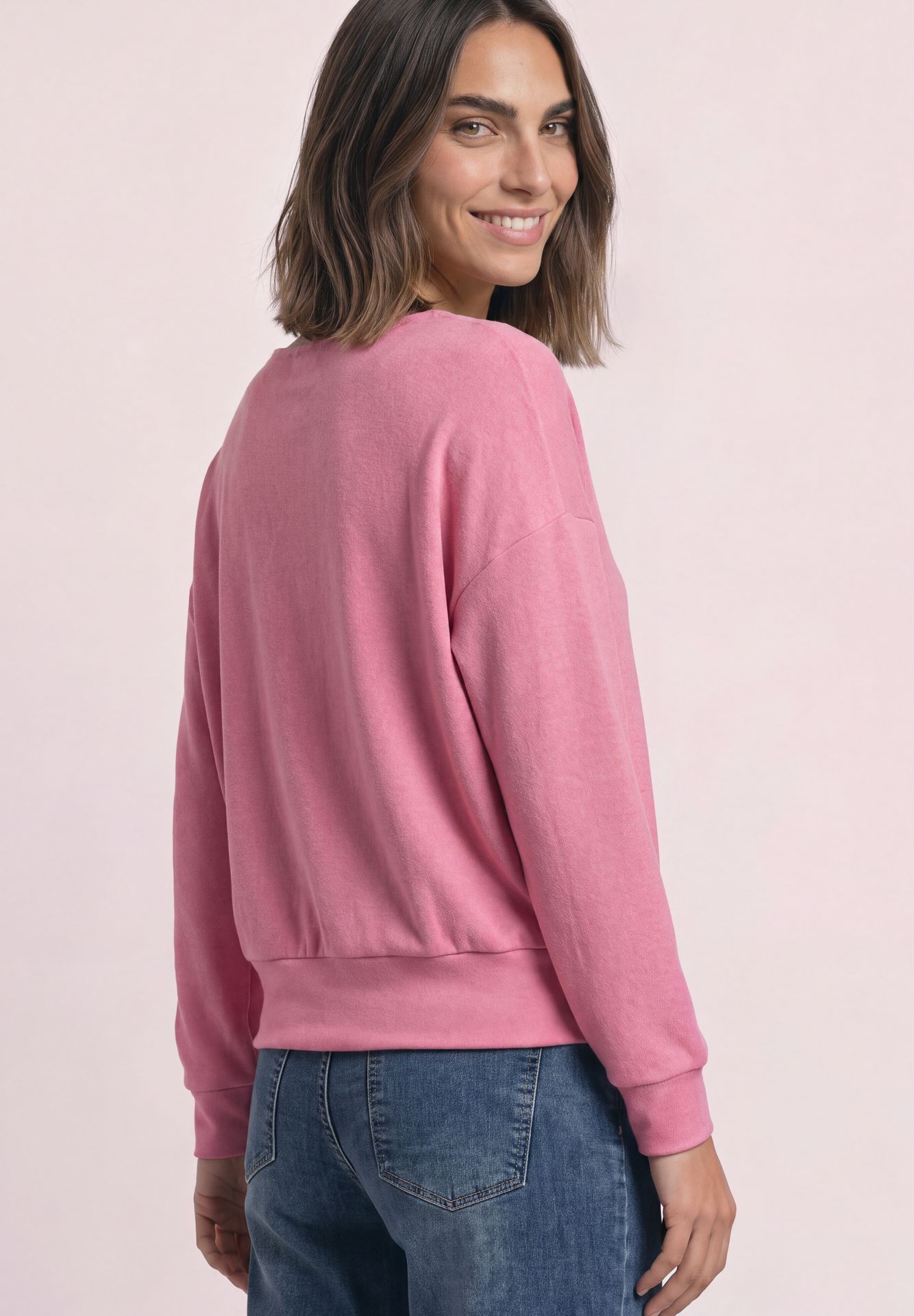 Street-One A325836 LTD QR soft shirt w.bottom warm blush mel. 2900165706022