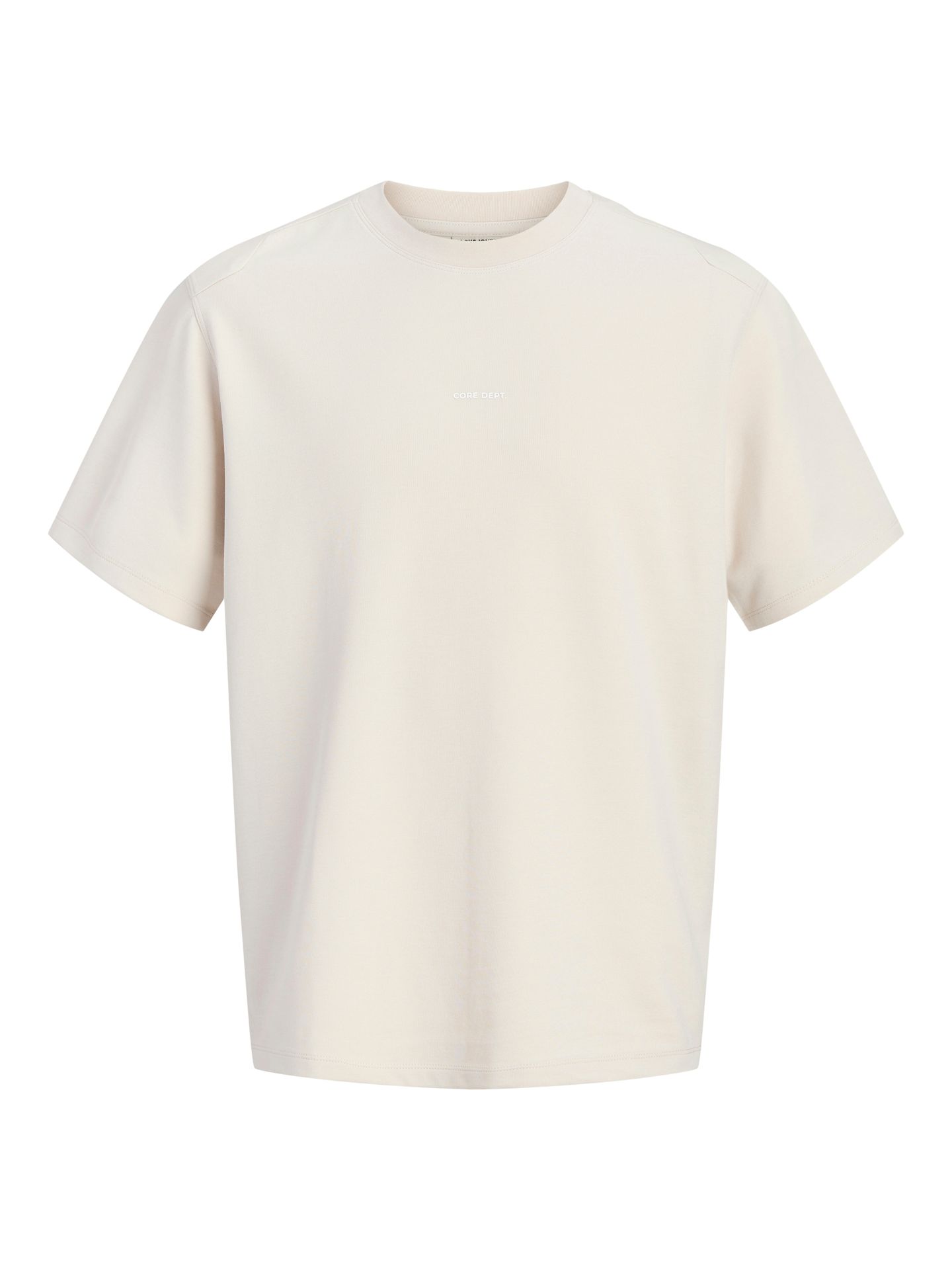 Jack & Jones JCOSPONGYTEE SS CREW NECK SMU Moonbeam/SLIM 00118106-EKA26011400001140