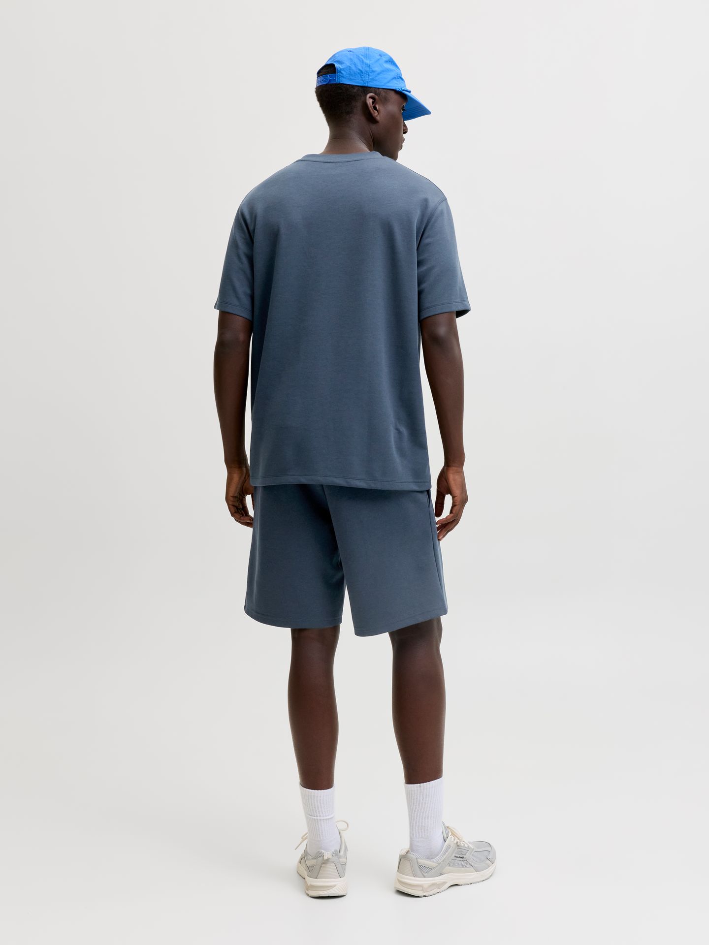 Jack & Jones JCOSPONGYTEE SS CREW NECK SMU Outer Space/SET WITH TOP 2900165908044