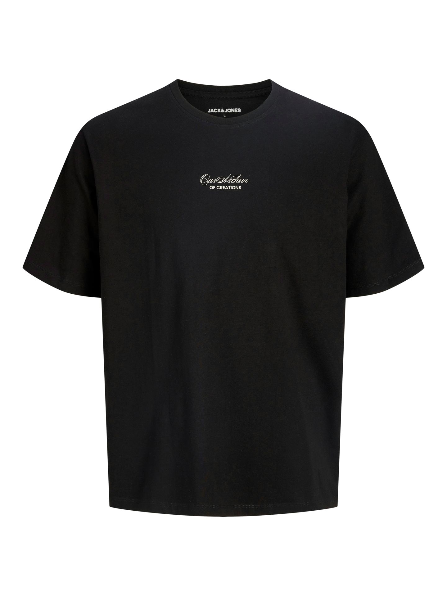 Jack & Jones JJART PRINT TEE SS CREW NECK JNR Black 00118108-EKA26011400000232