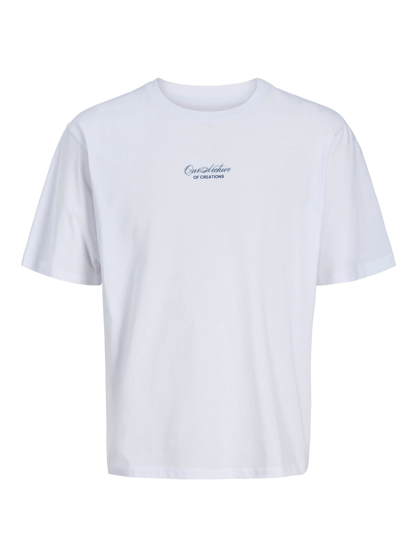 Jack & Jones JJART PRINT TEE SS CREW NECK JNR Bright White 00118108-EKA26011400001494