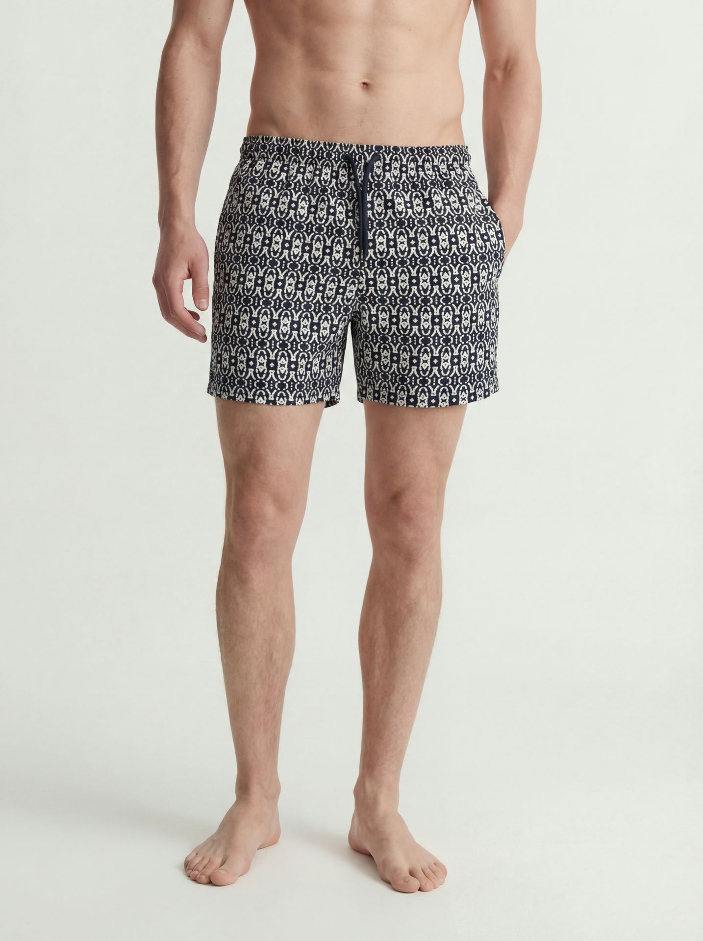 Jack & Jones JPSTMAUI SHELL AOP SWIM SHORTS REG Sky Captain 2900165912010