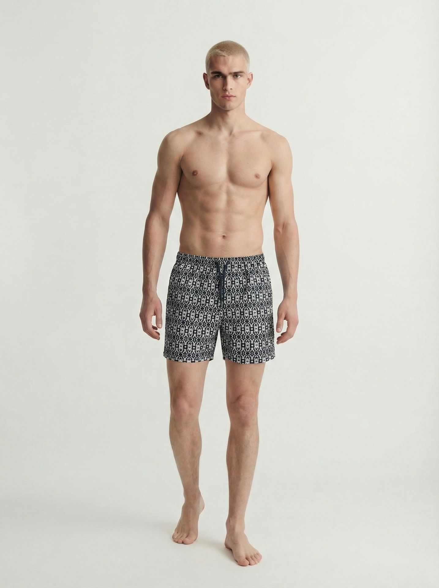 Jack & Jones JPSTMAUI SHELL AOP SWIM SHORTS REG Sky Captain 2900165912010