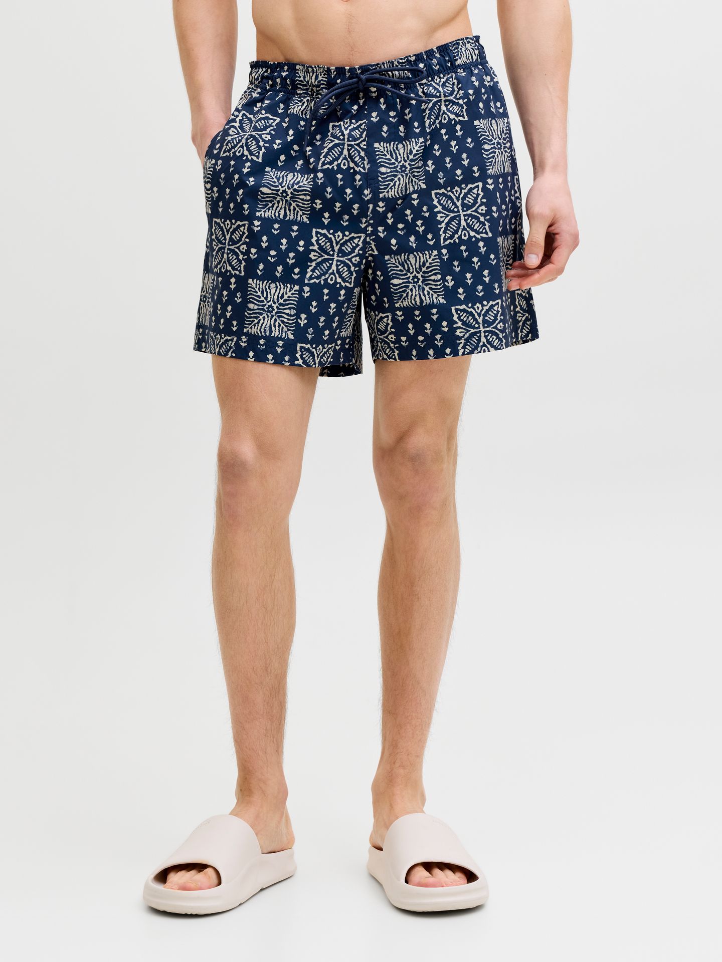 Jack & Jones JPSTMAUI SHELL AOP SWIM SHORTS REG Pageant Blue 00118109-EKA26011400003236