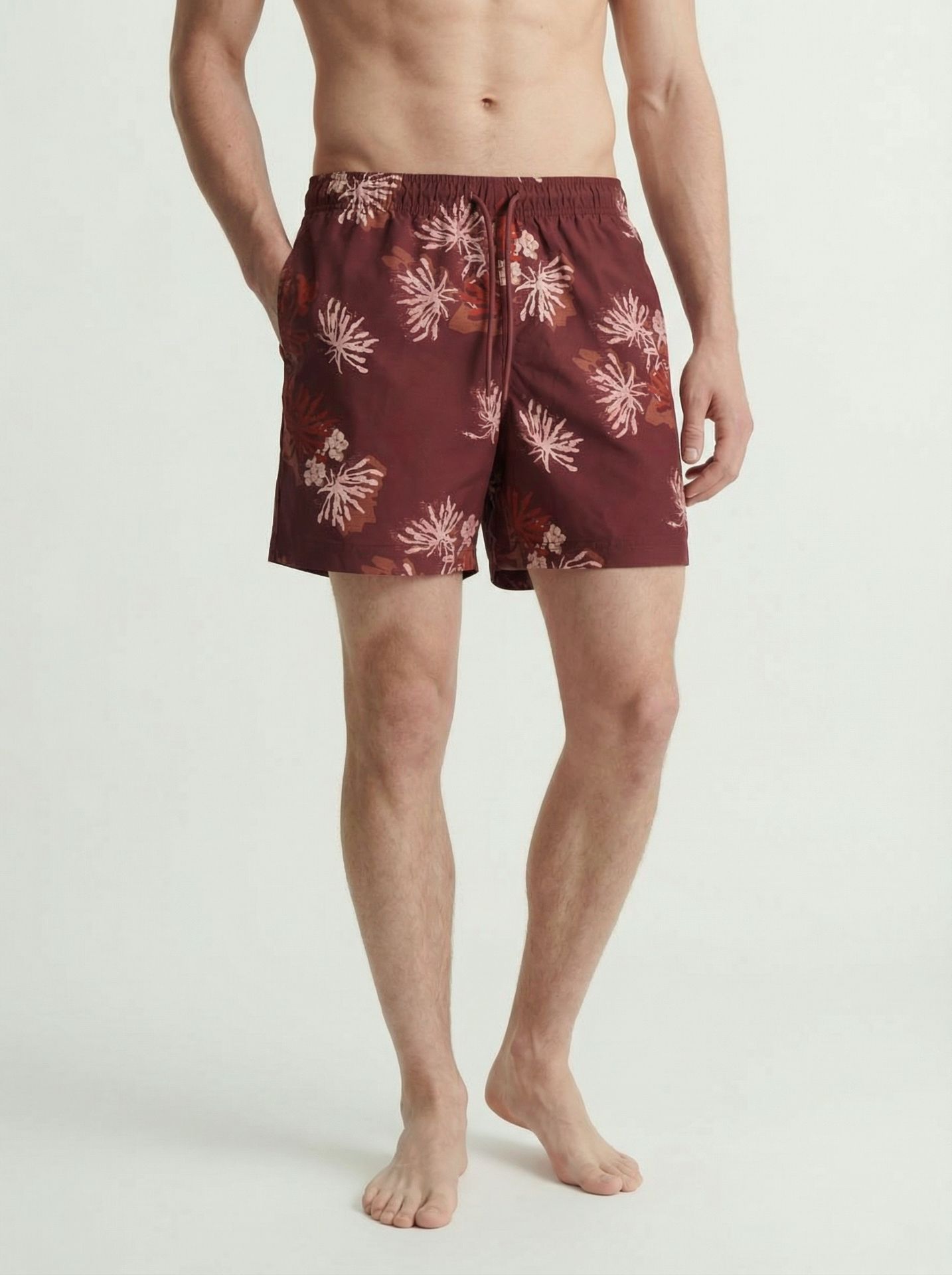 JPSTMAUI SHELL AOP SWIM SHORTS REG