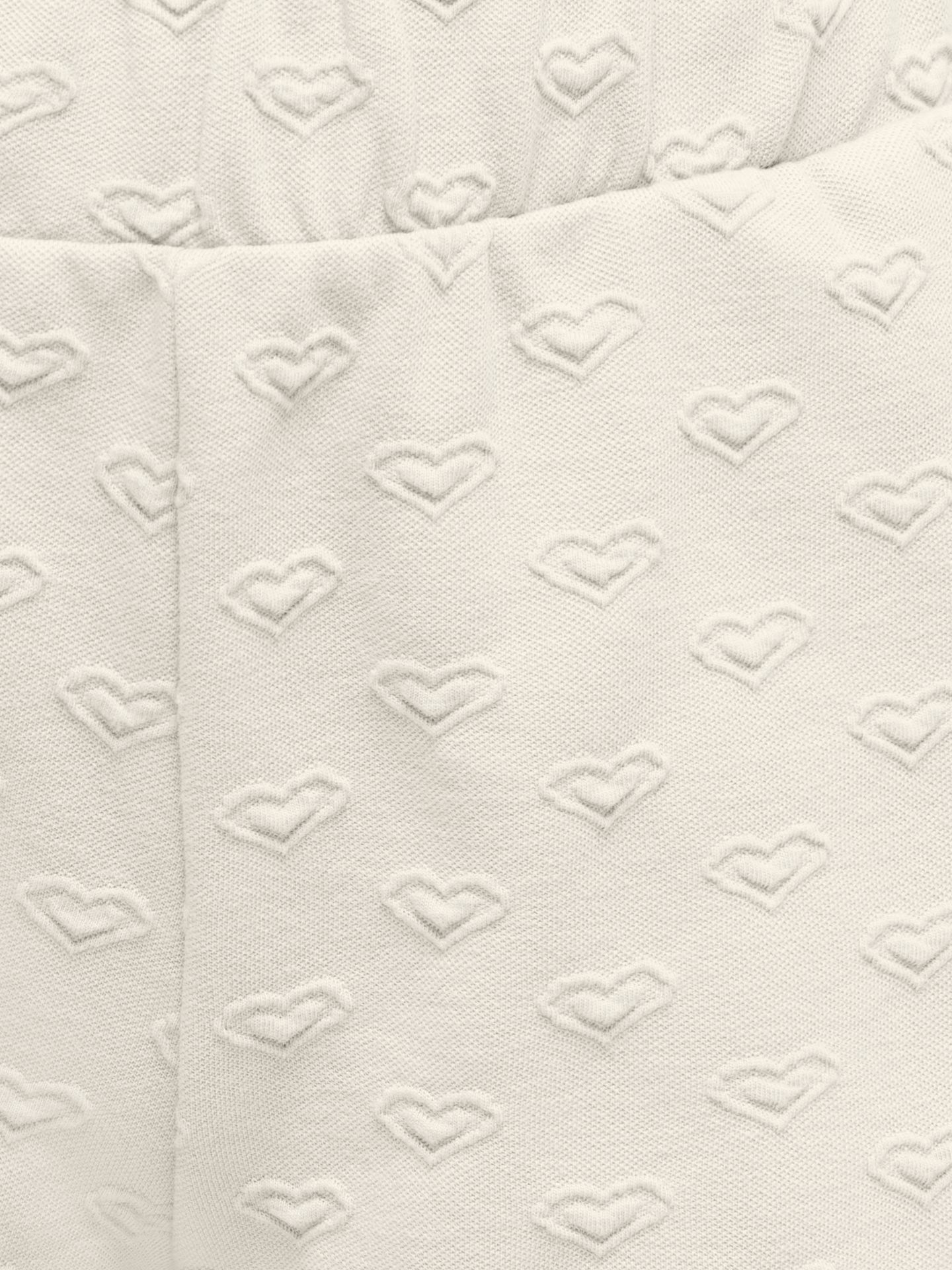 Only KOGSIMONE WIDE HEART SHORTS SWT Tofu/Black Bean 00118117-EKA26011400000554