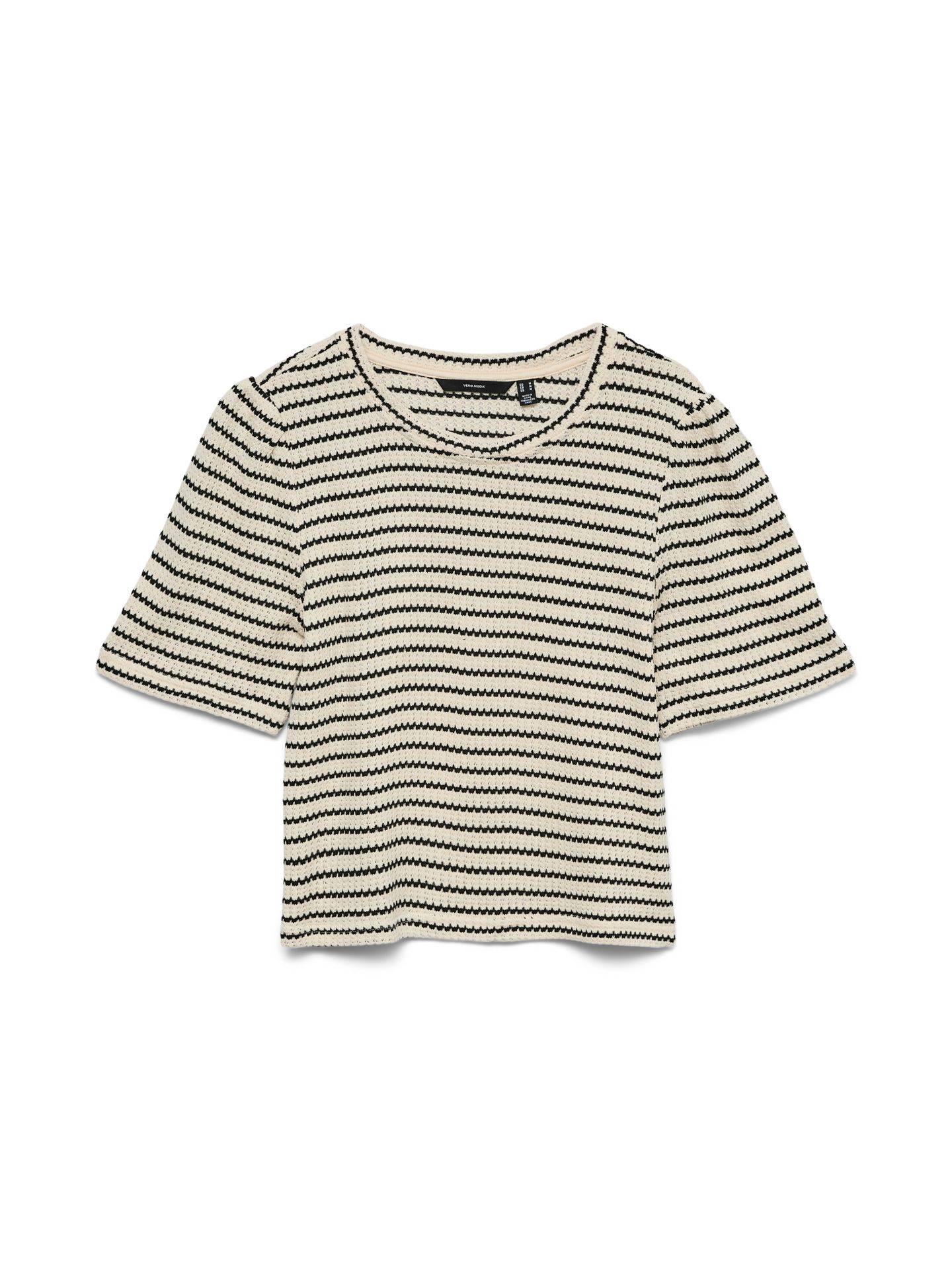 Vero Moda VMOHIA 2/4 O-NECK TOP JRS Birch/Dicte 00118119-EKA26011400000164
