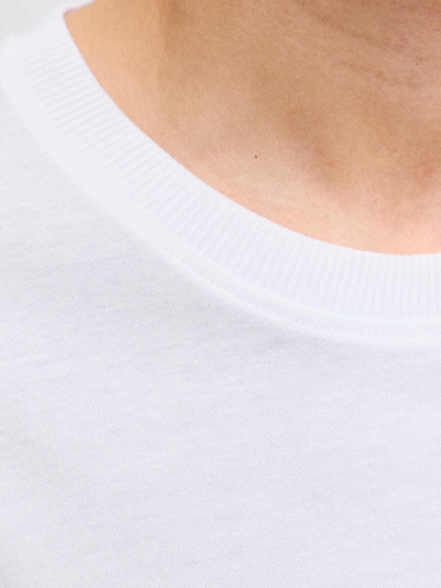 Jack & Jones JJCORALS TEE SS CREW NECK Bright White 2900165951026