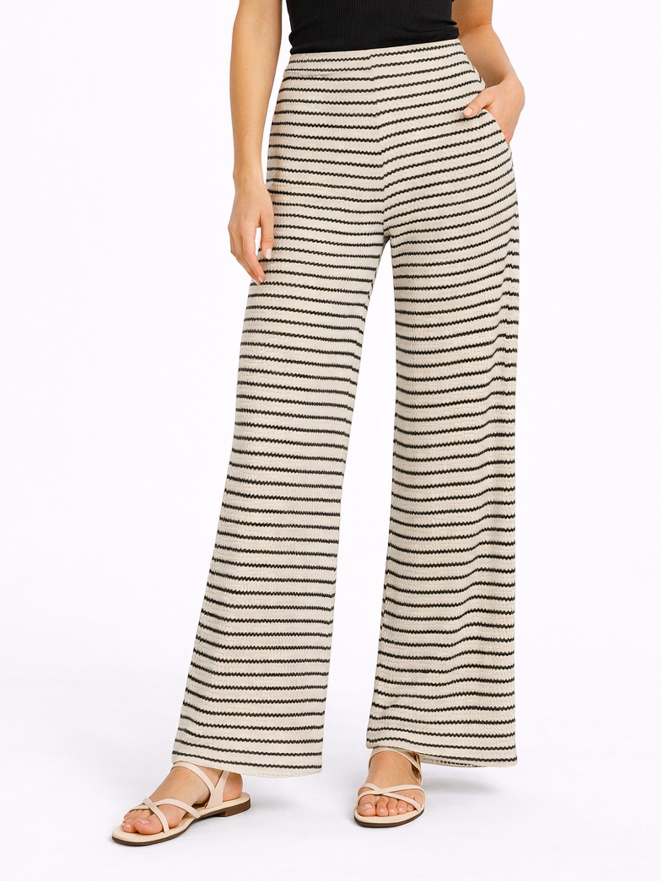 Vero Moda VMOHIA HW PANT JRS Birch/Dicte 00118122-EKA26011400000164