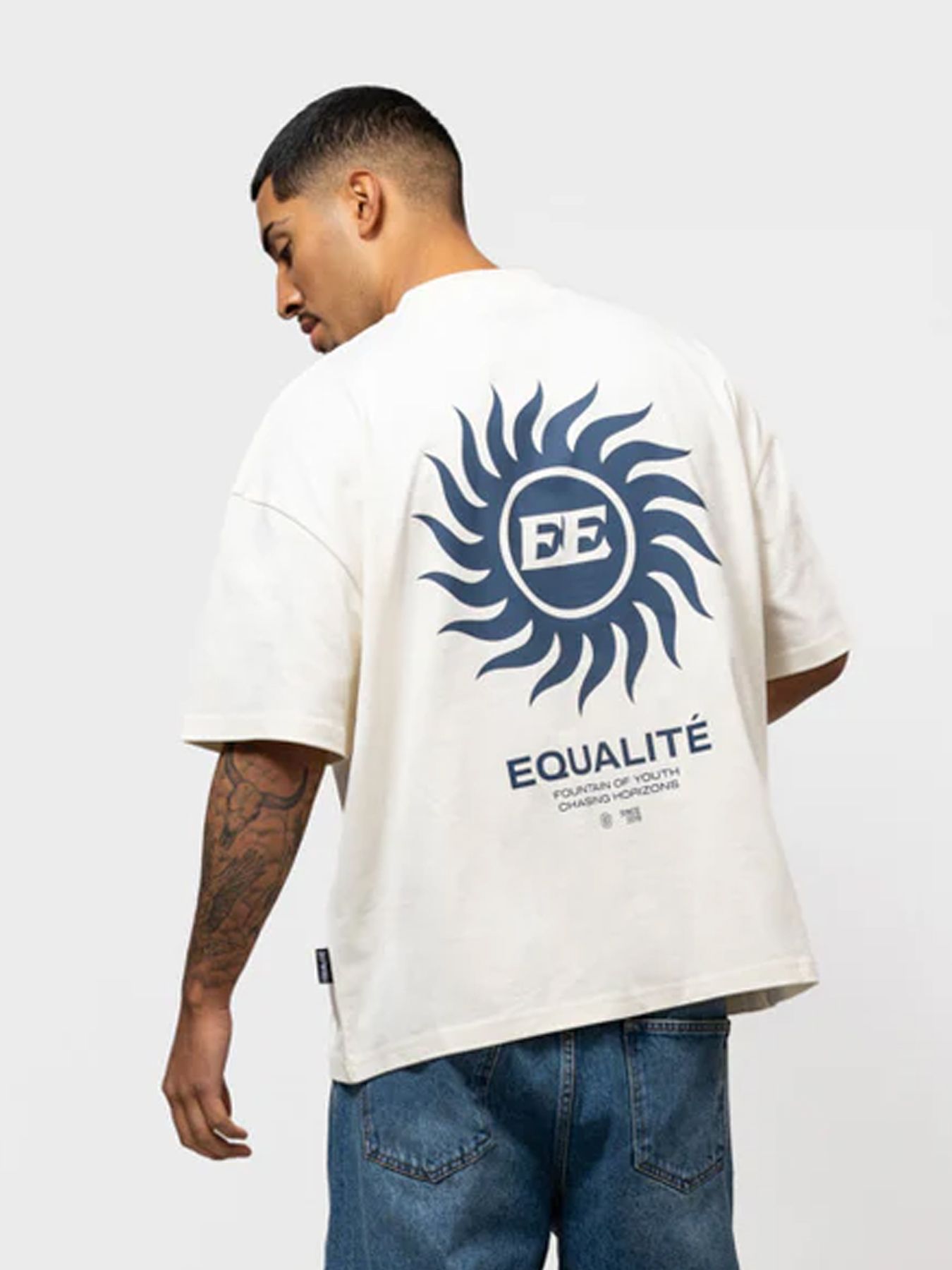 EqualitÃ© Sunny boxy fit tee off white 2900165969069