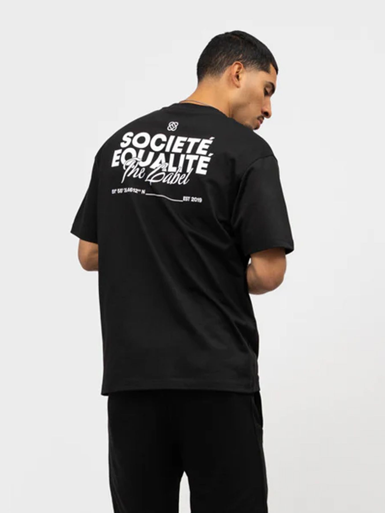 EqualitÃ© Societe 2.0 oversized tee Black 2900165970041