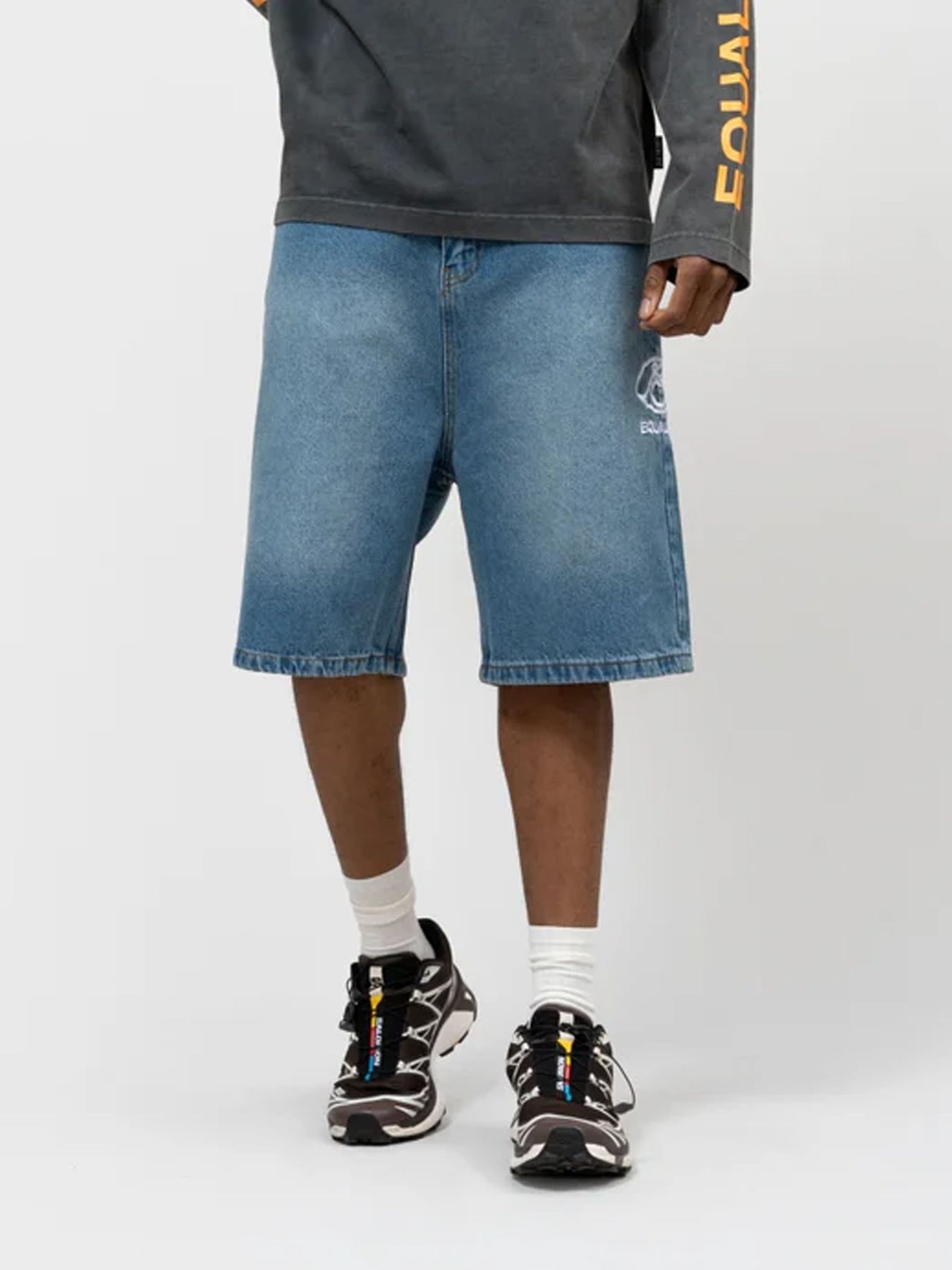 Equalité Arid Denim shorts  Blue 00118135-9FJ