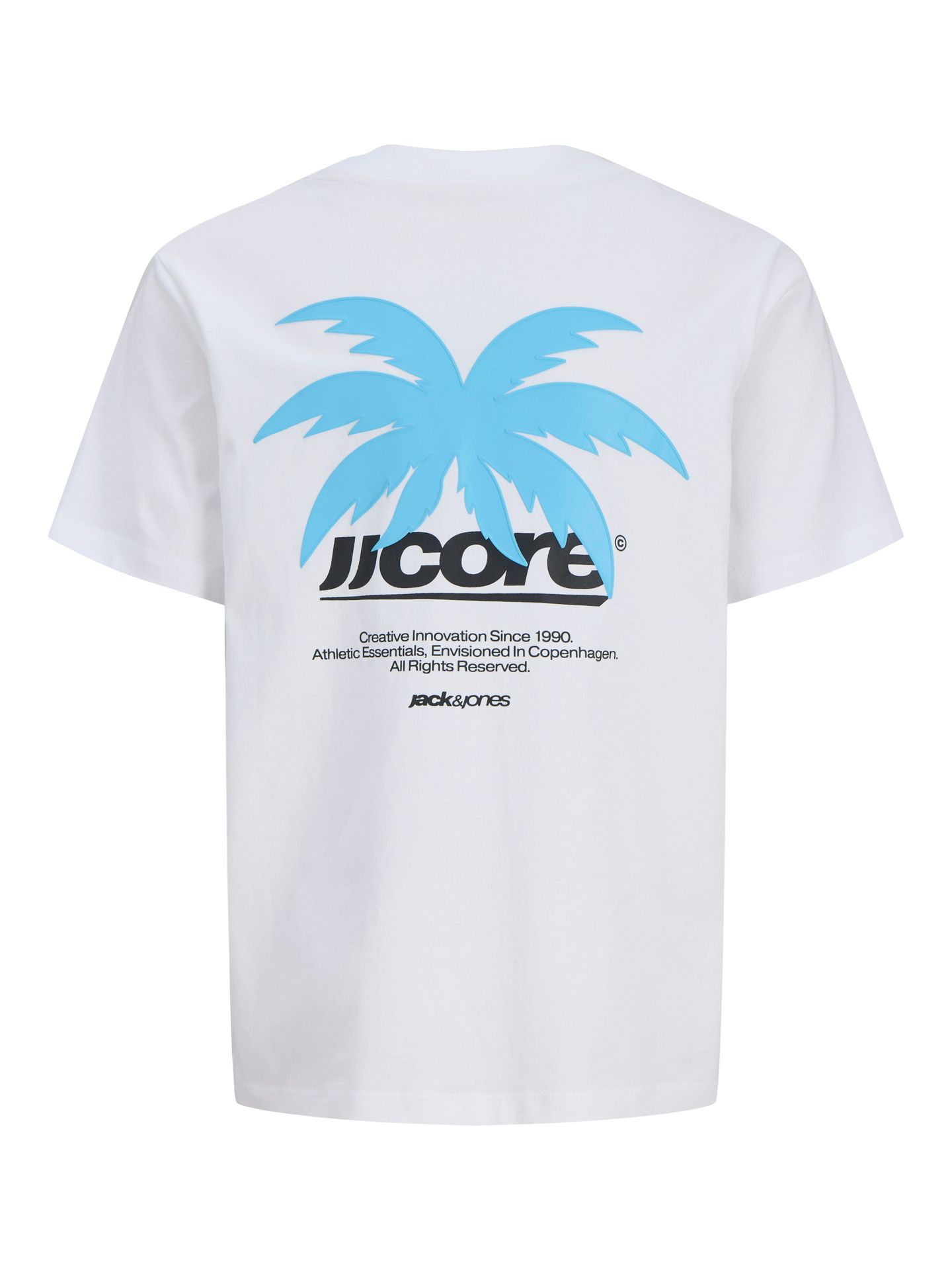 Jack & Jones JCOCLUB BACK IMAGERY TEE SS CN JNR Bright White 2900165995013
