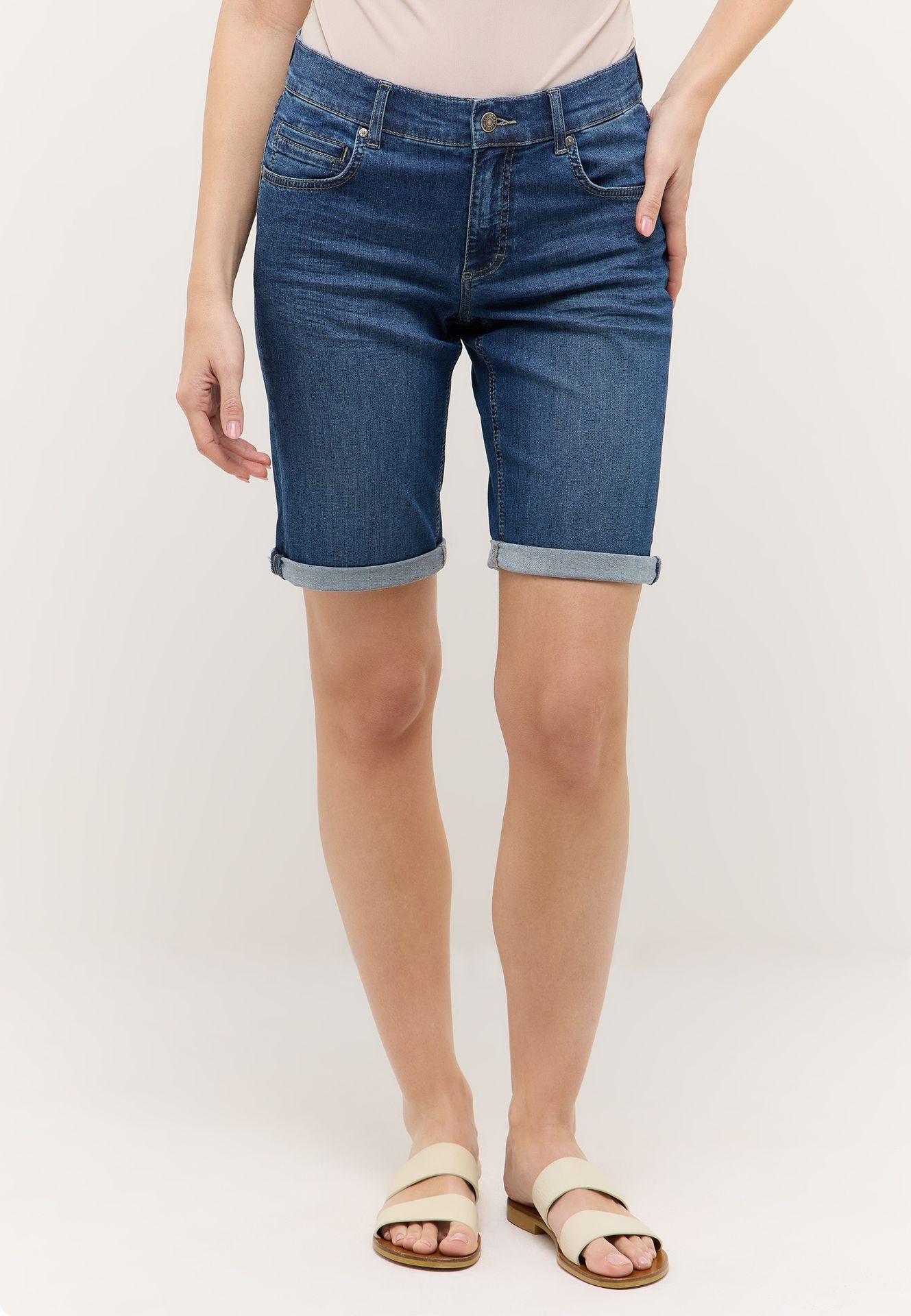 Angels 332280000-3358 BERMUDA TURN UP 3358 mid blue used 00118141-EKA26011900000018