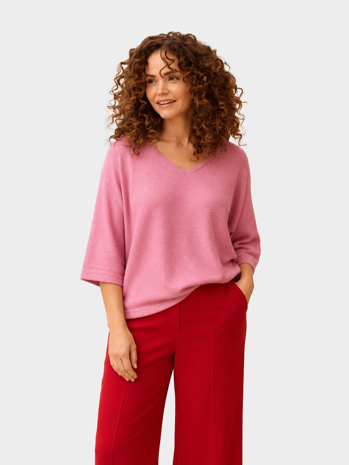 Fos Fashion 7705 Lieve lurex Roze 00118151-F2