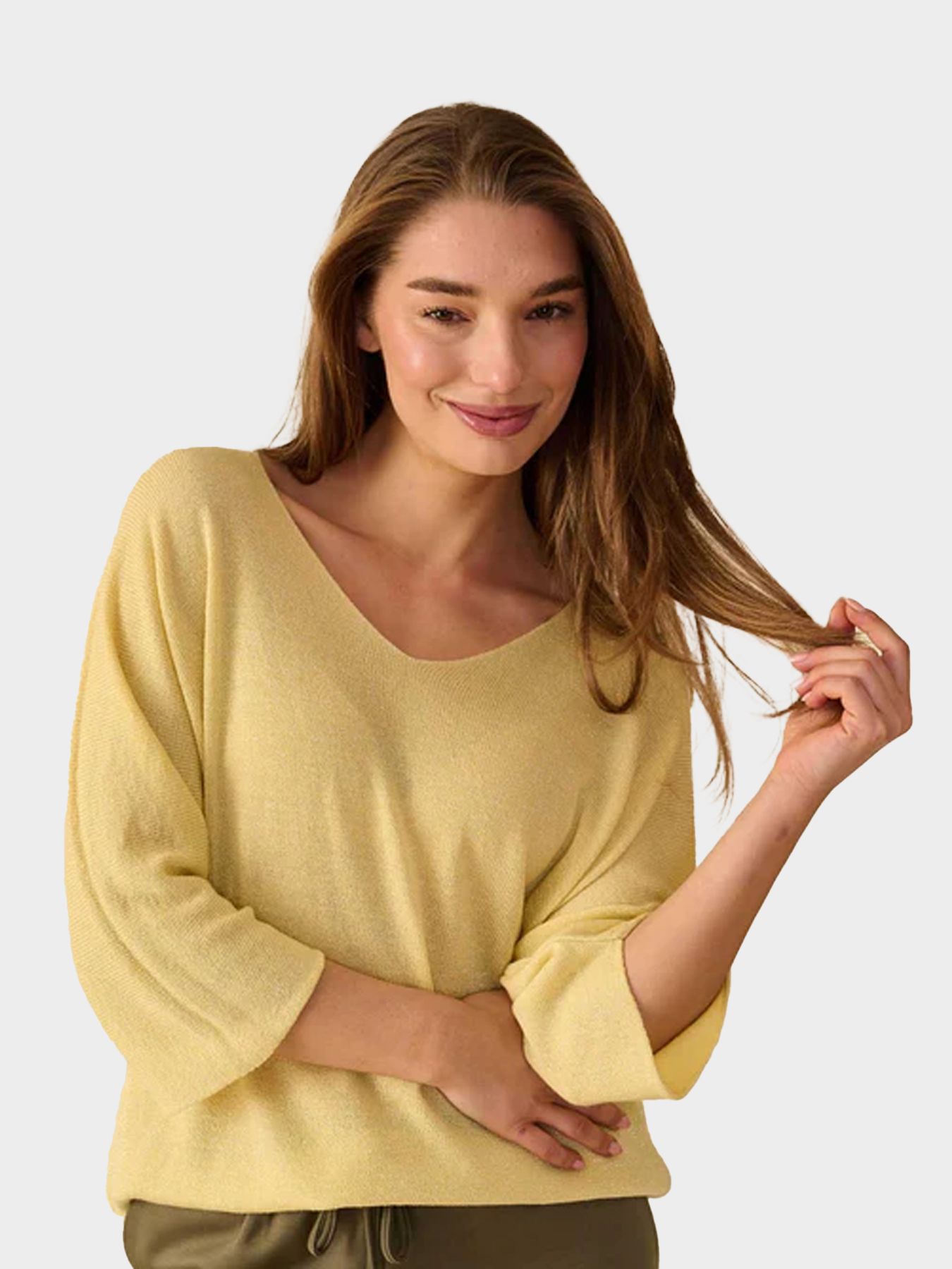 Fos Fashion 7705 Lieve lurex Geel 00118151-Y5