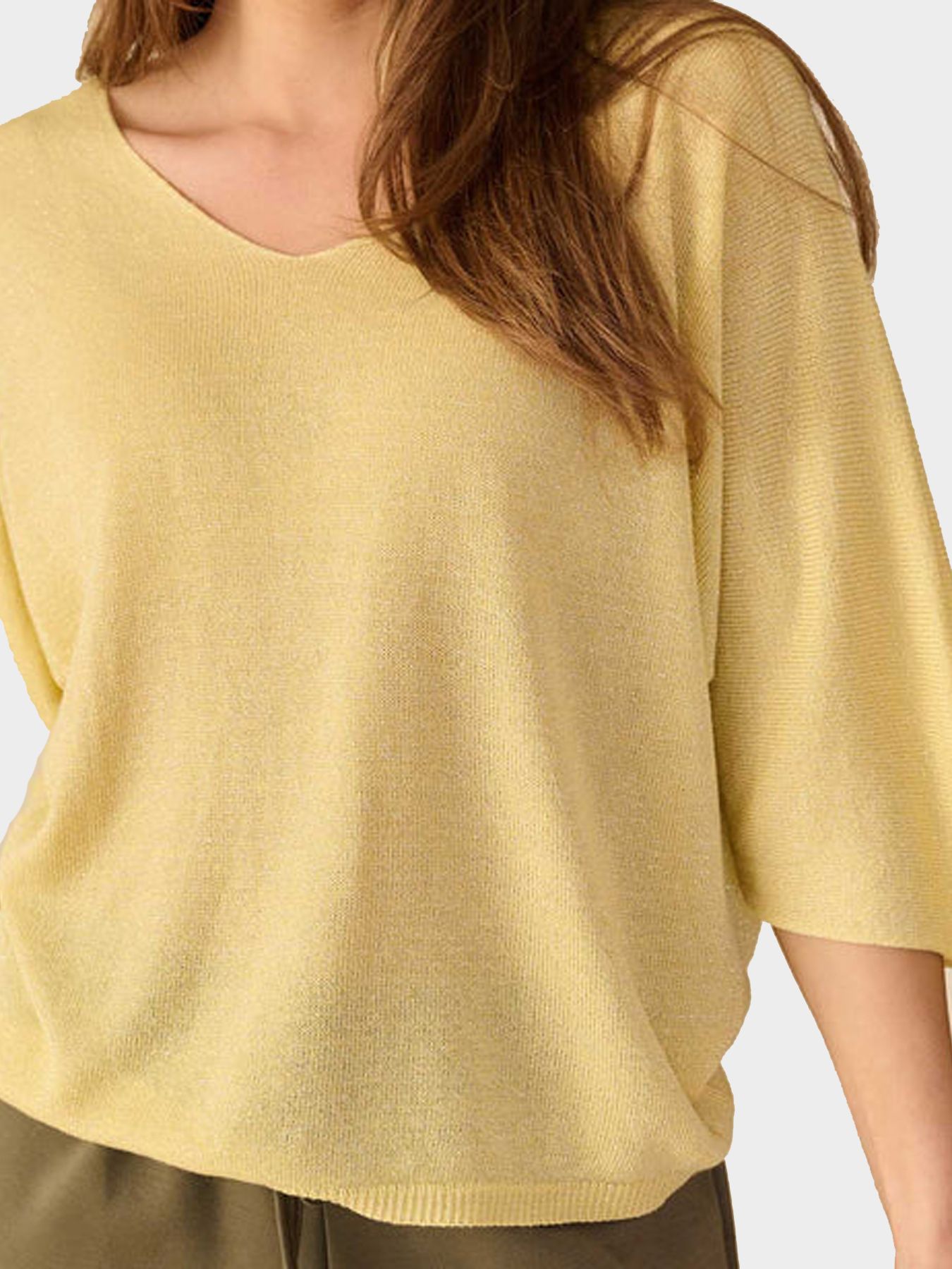 Fos Fashion 7705 Lieve lurex Geel 2900166021032
