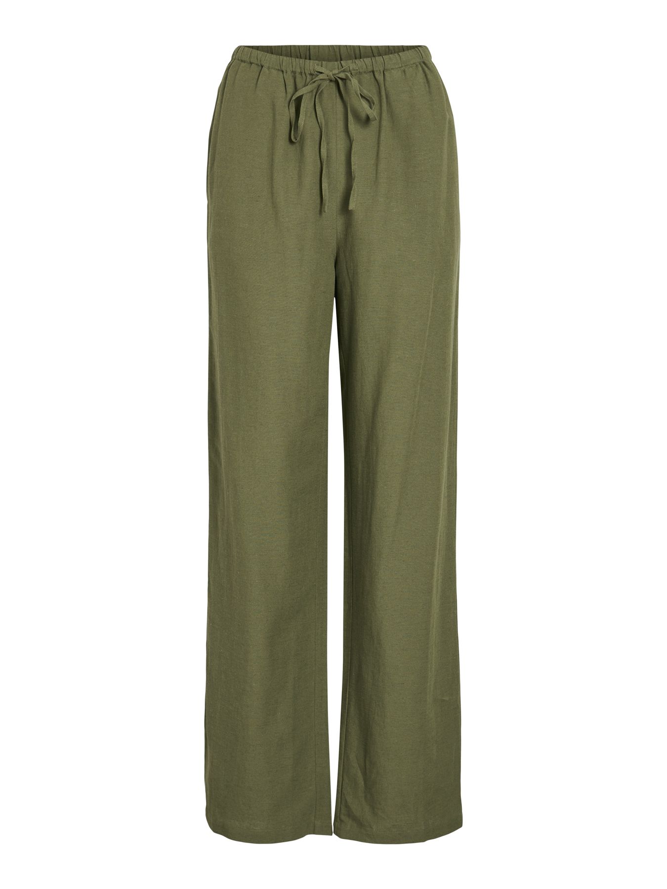 Object VIPRISILLA RW WIDE PANTS - NOOS Olivine 2900166061045