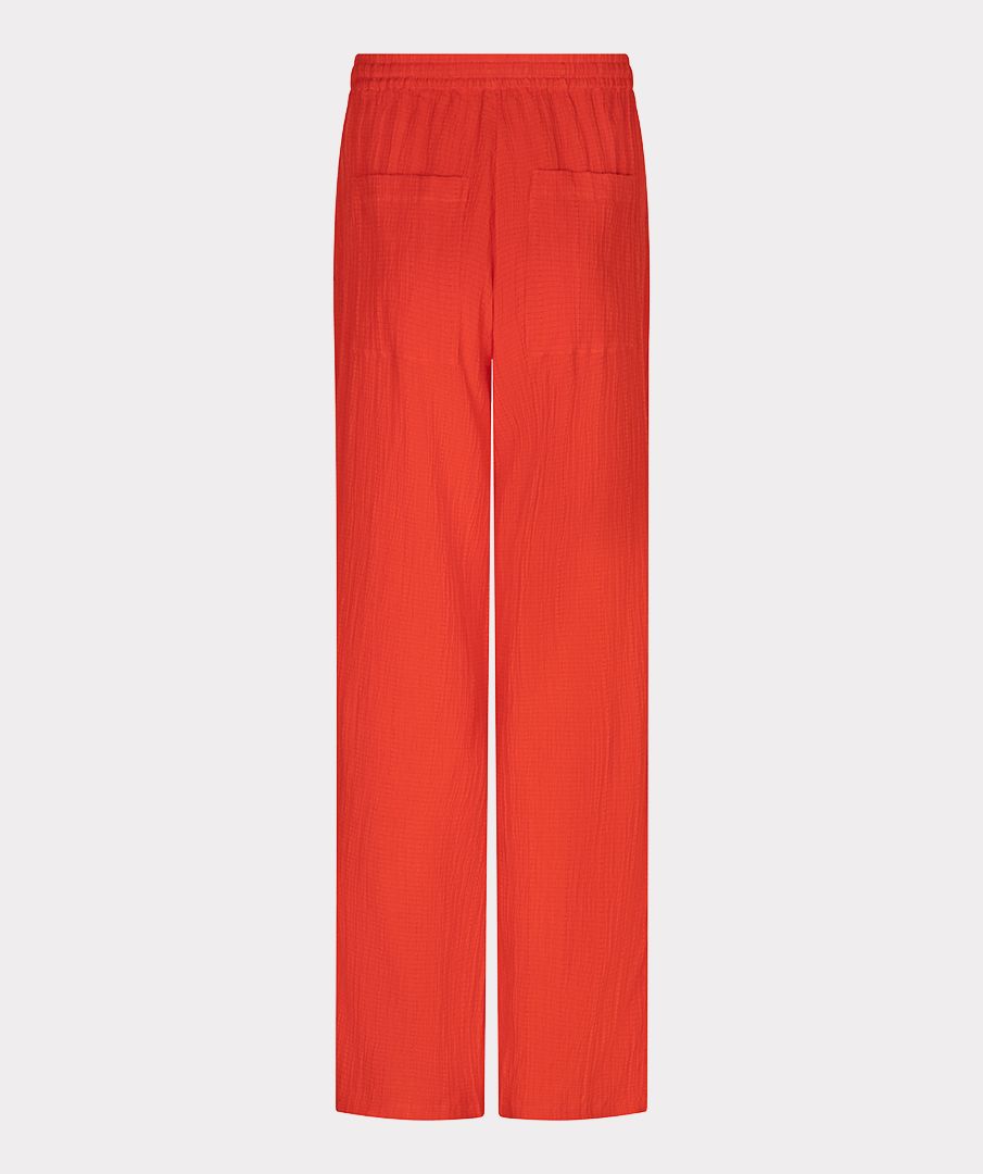 Esqualo Trousers fancy crinkle 400 red 2900166071129