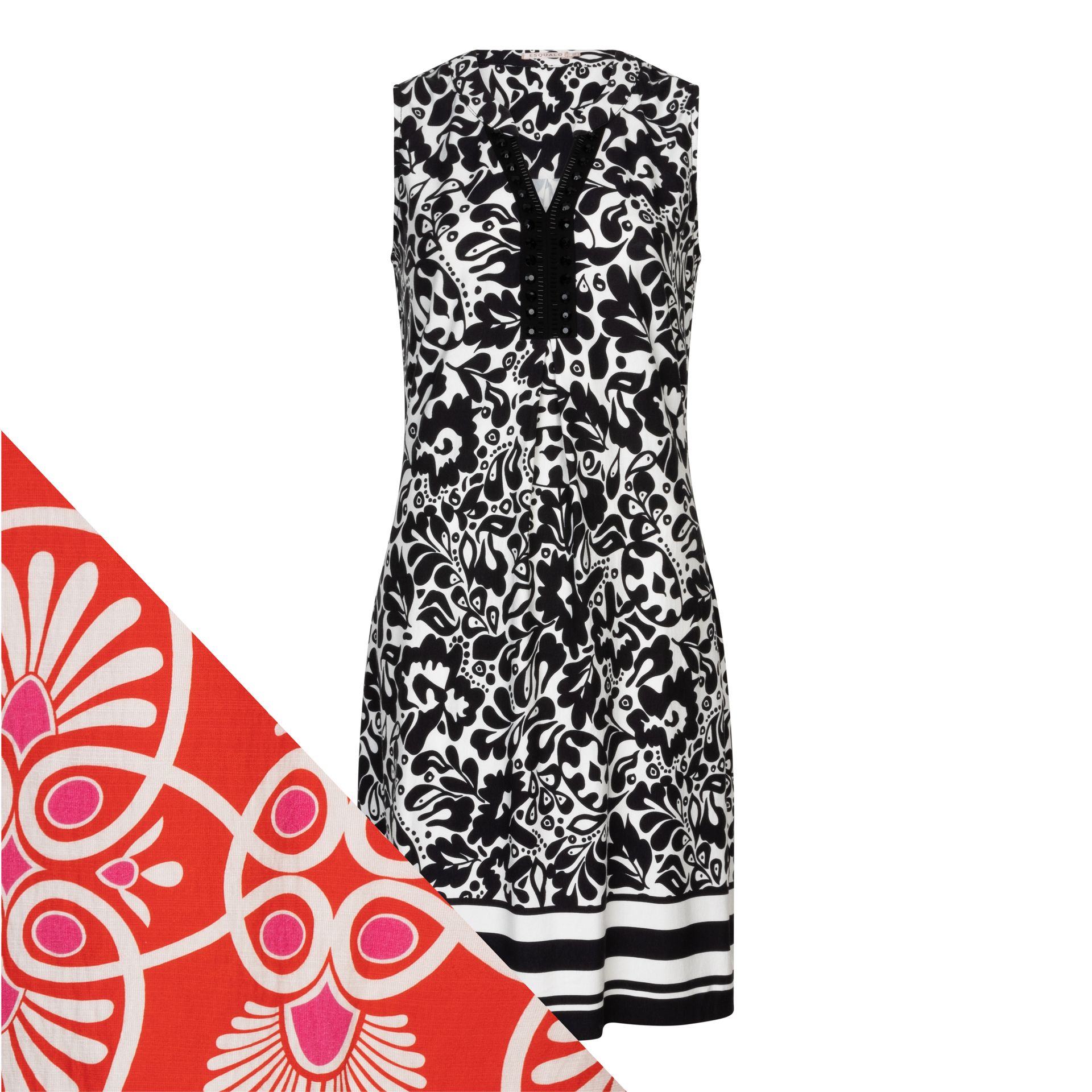 Esqualo Dress slv/lss Heartfelt 999 print 00118181-EKA26009300000001