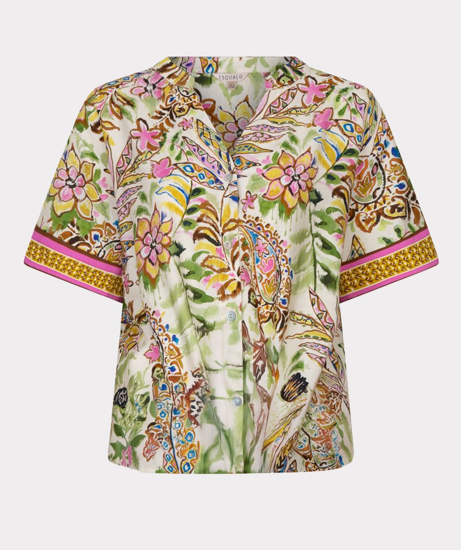 Esqualo Blouse Jungle print 999 print 00118189-EKA26009300000001