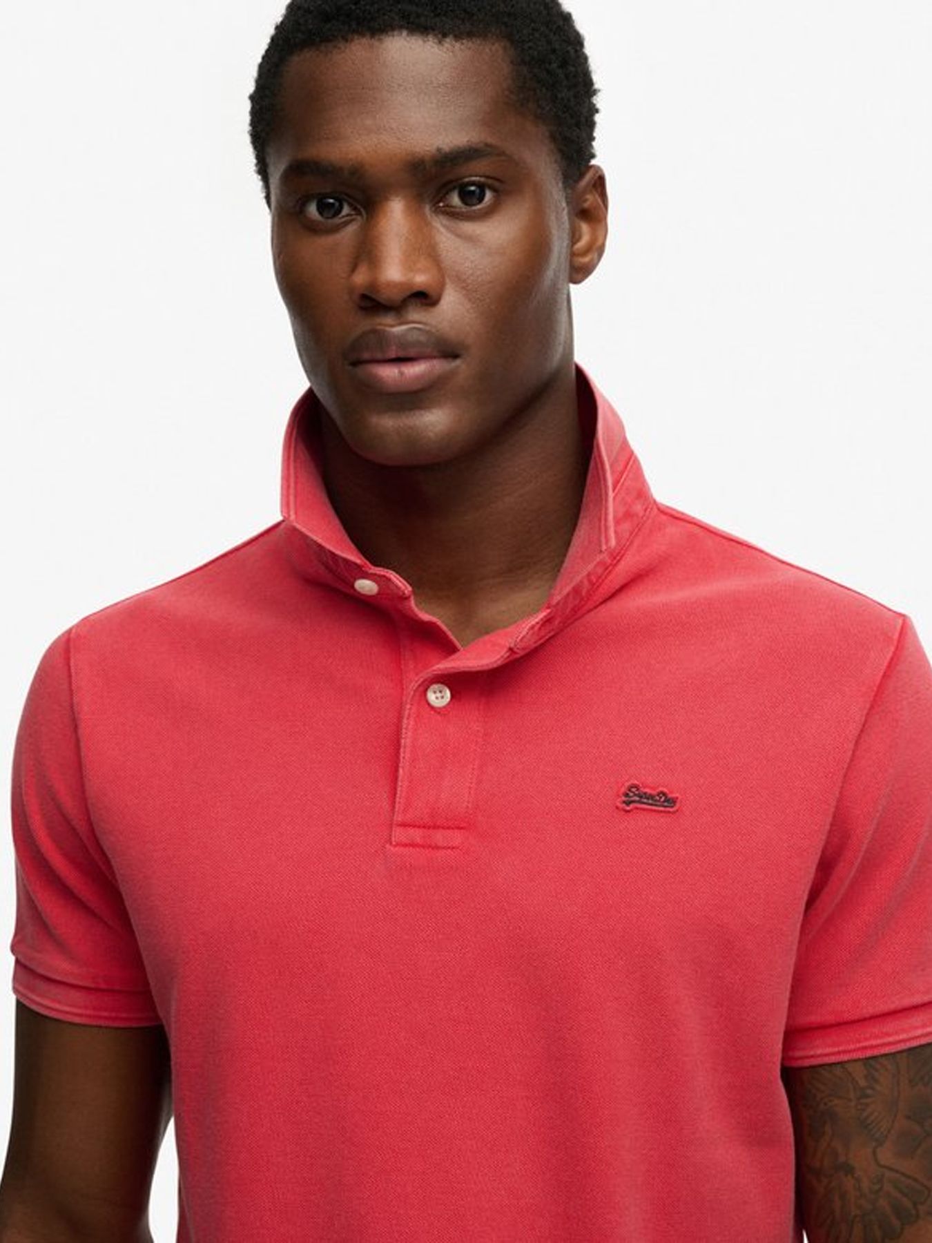 Superdry Classic Pique polo Raspberry 2900166102083